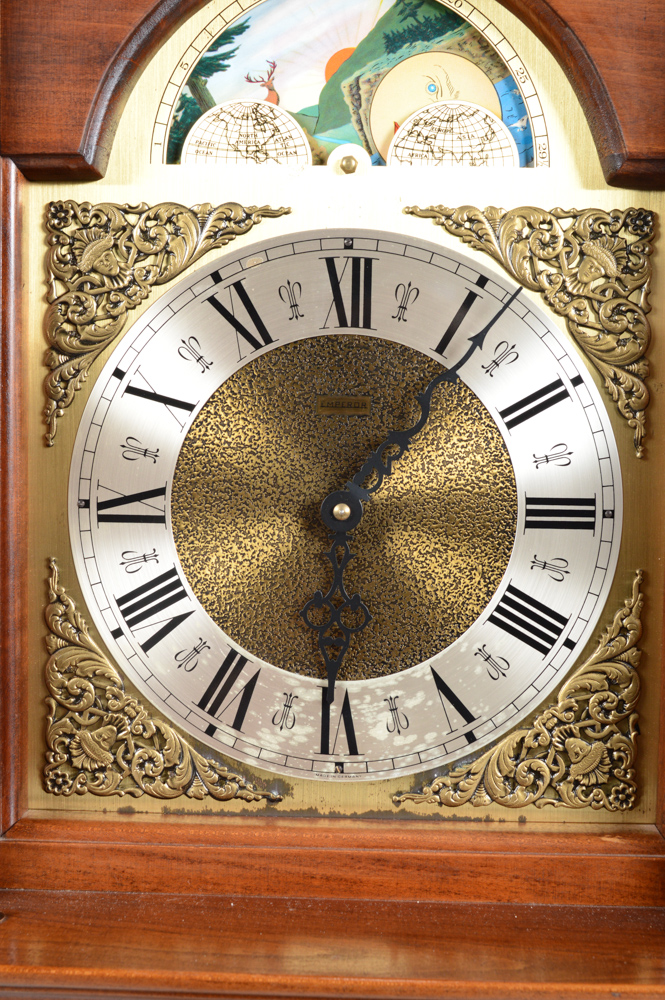 Emperor Clock Company Grandfather Clock