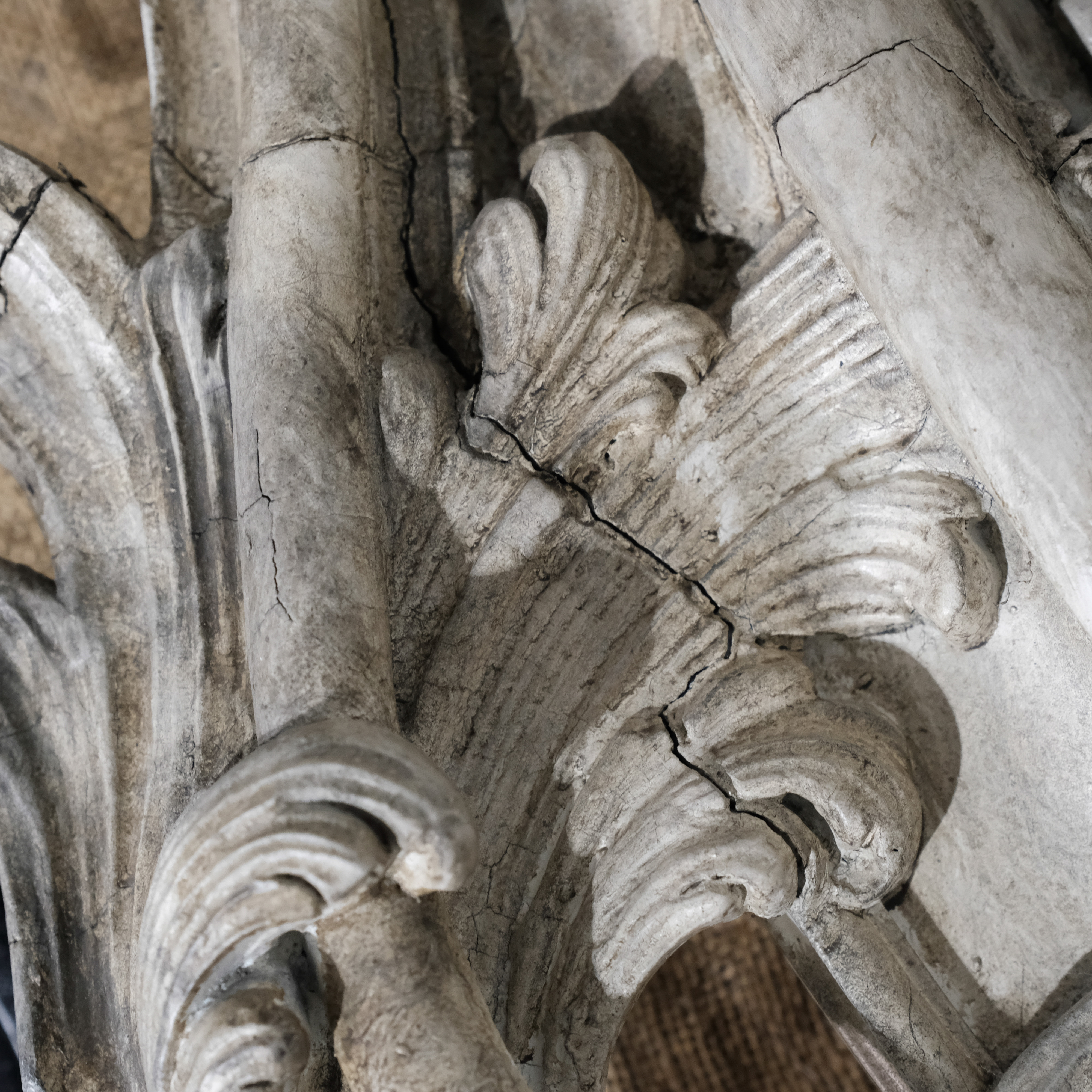 Ornate Carved Oval Mirror