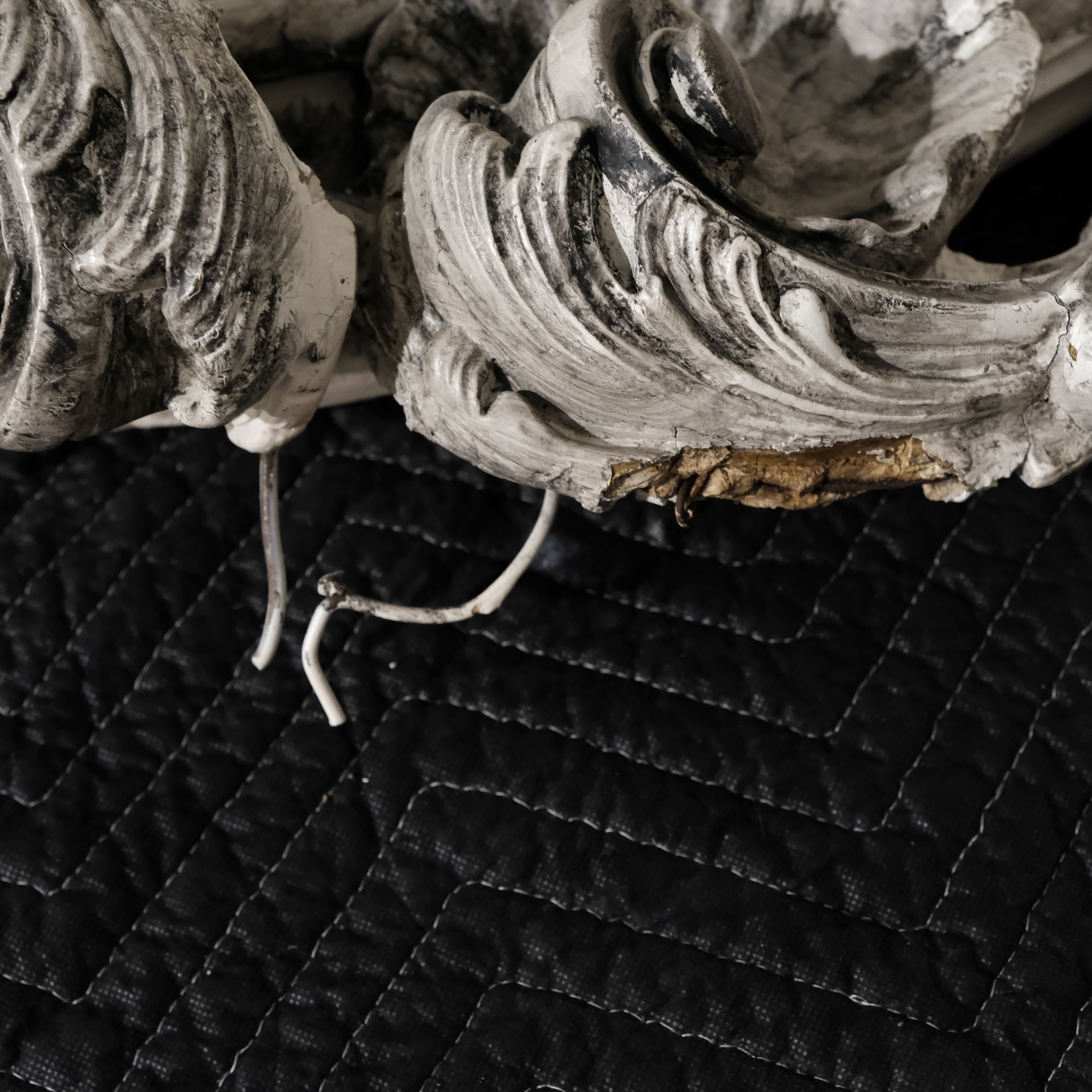 Ornate Carved Oval Mirror