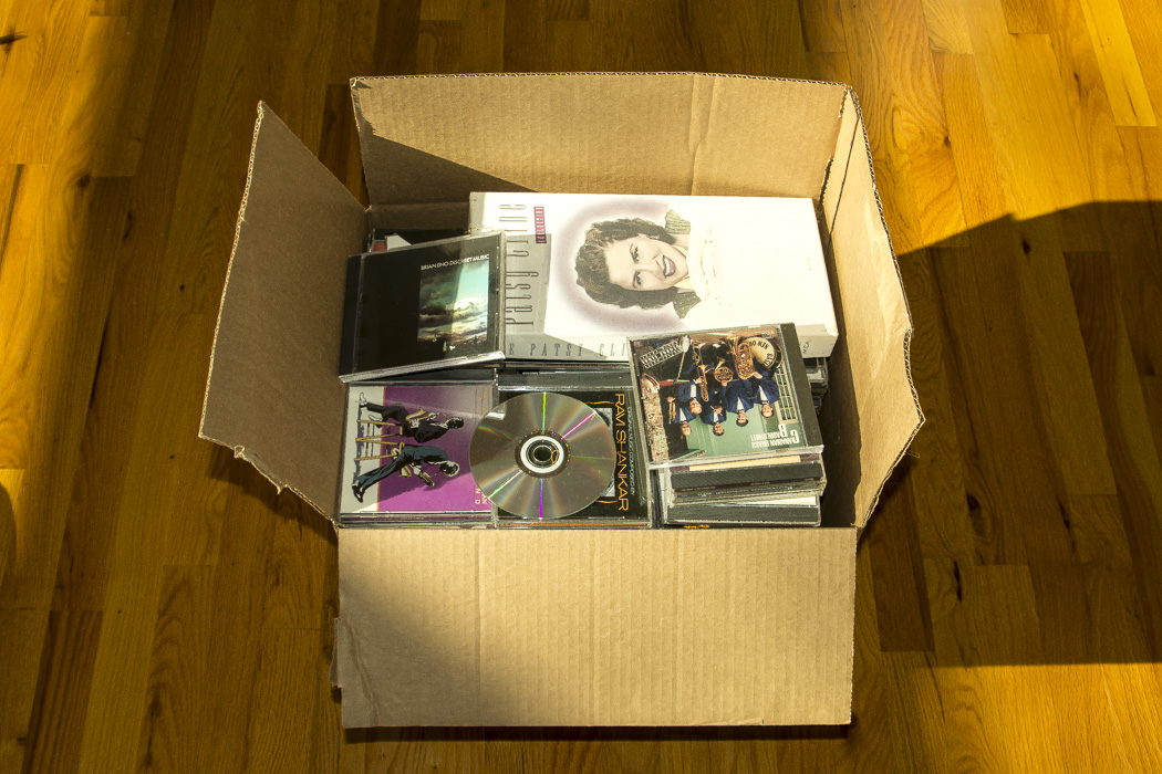 Brian Eno, Patsy Cline Box Set, Chieftans and Many Other CDs