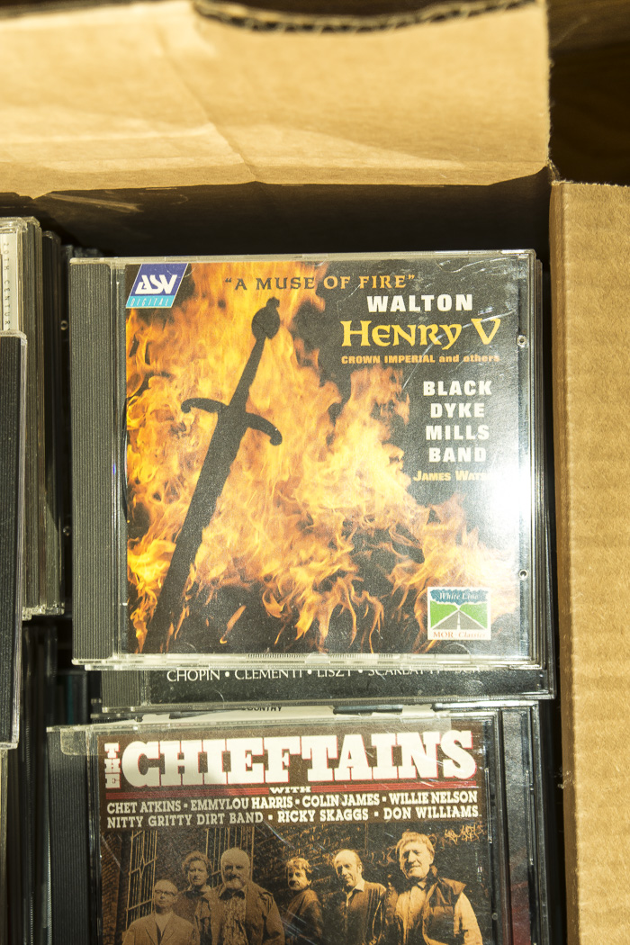 Brian Eno, Patsy Cline Box Set, Chieftans and Many Other CDs