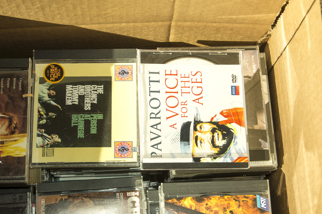 Brian Eno, Patsy Cline Box Set, Chieftans and Many Other CDs