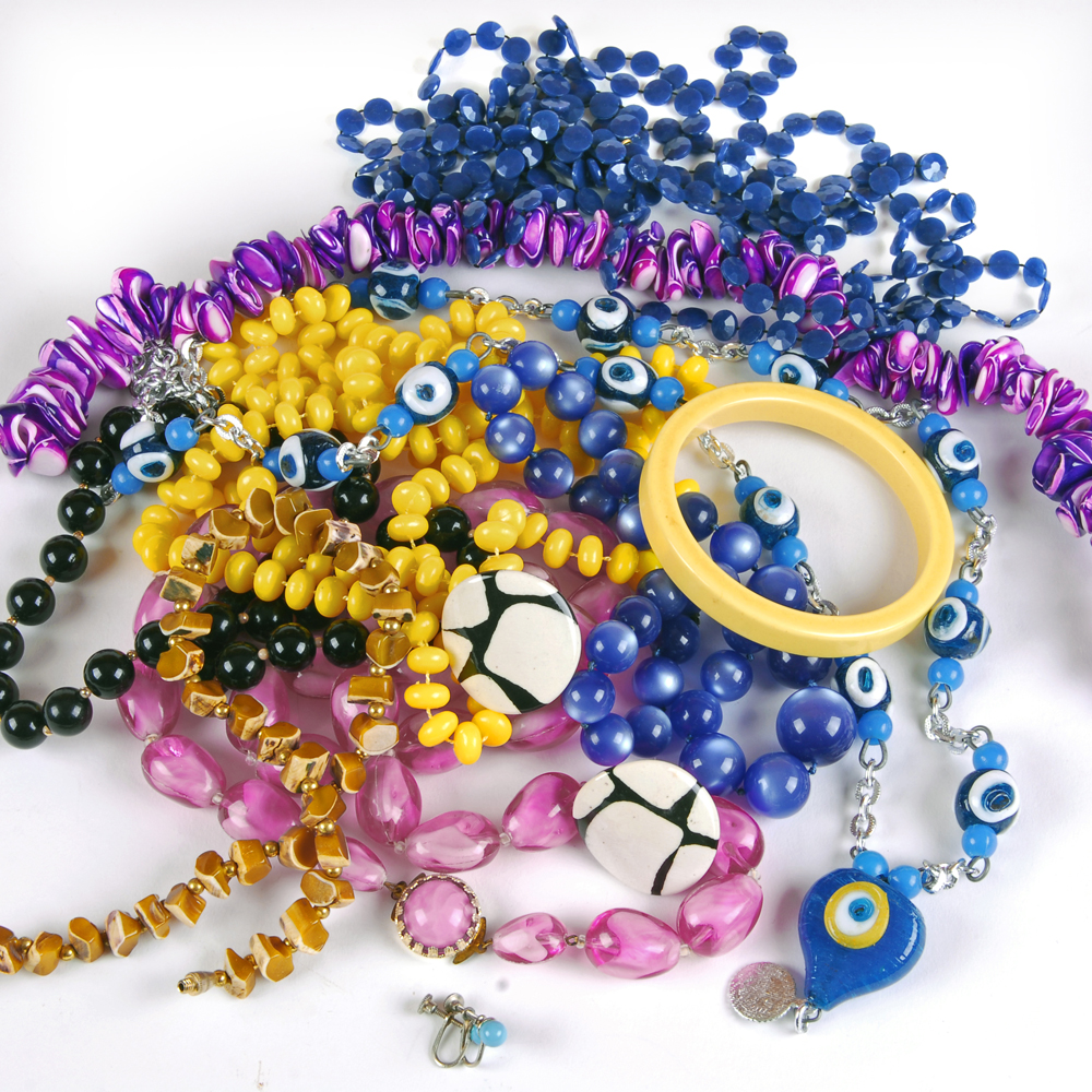 Colorful Vintage Jewelry