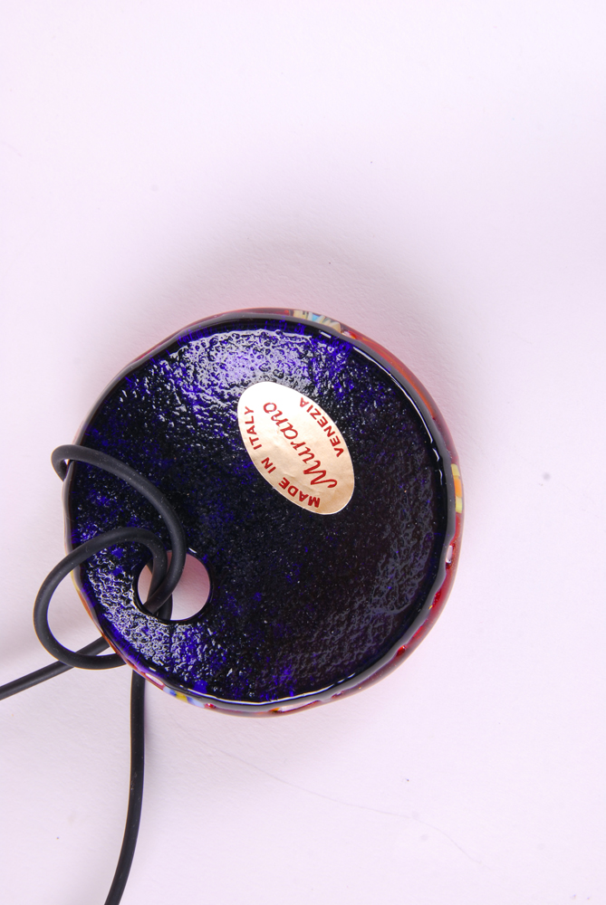 Laurel Burch Earrings, Murano Glass Necklace and Black and Red Jewelry