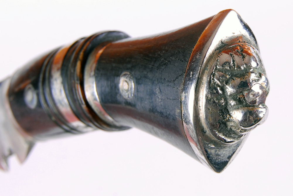 Indian Kukri Knife with Karda and Chakmak in Leather Sheath