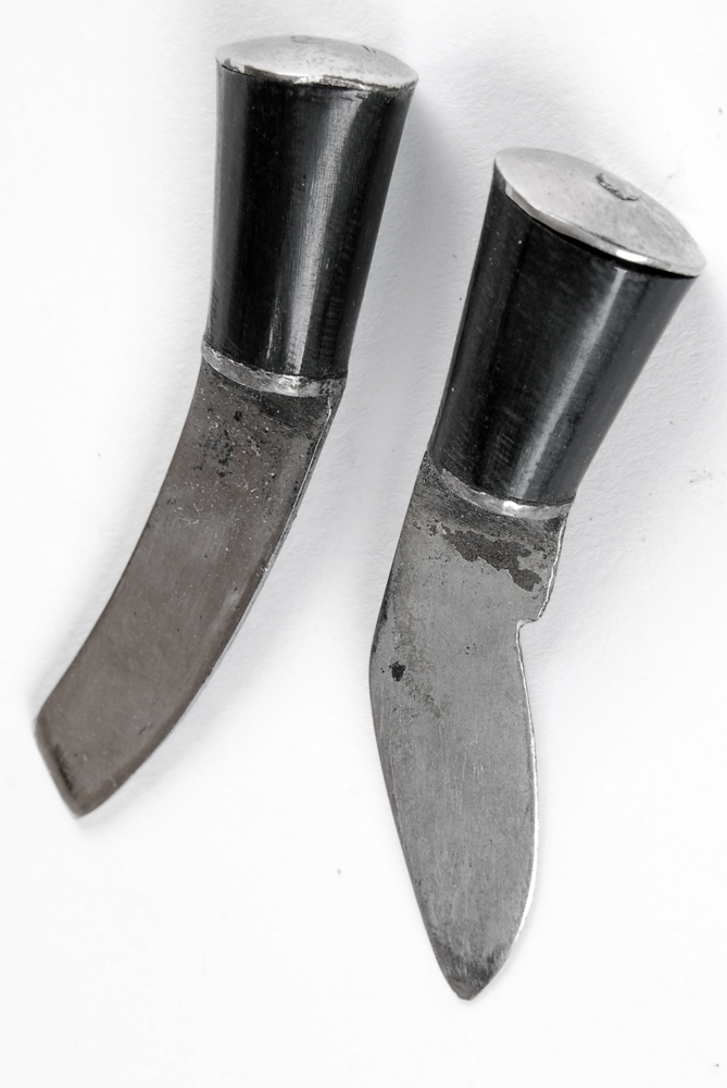 Indian Kukri Knife with Karda and Chakmak in Leather Sheath