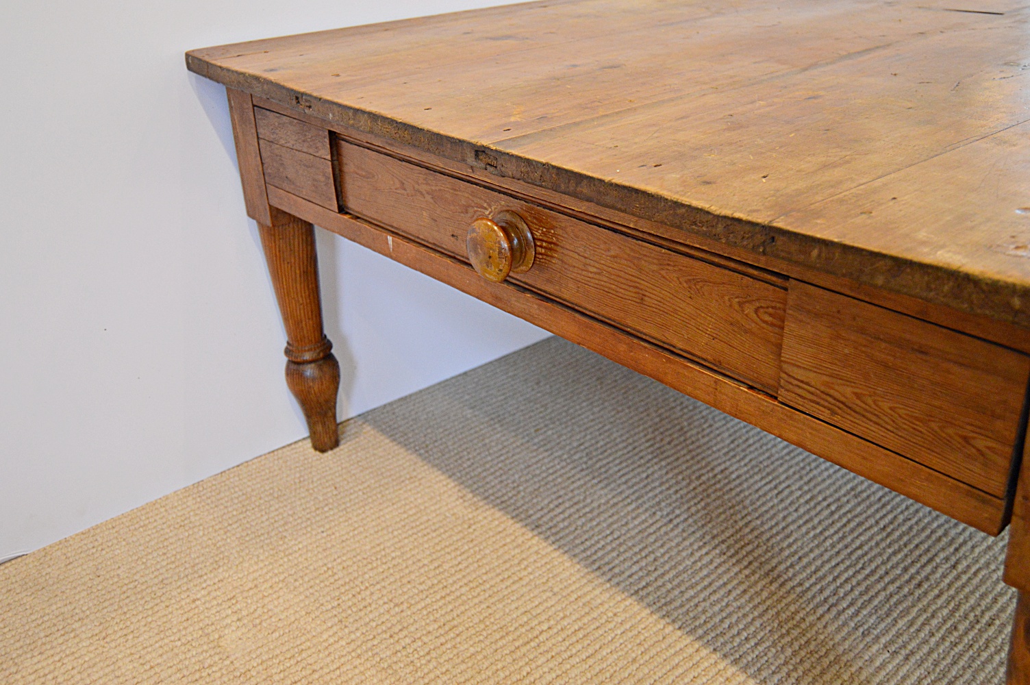 Antique English Pine Coffee Table from English Traditions