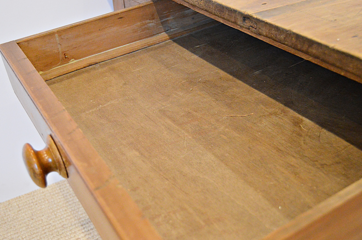 Antique English Pine Coffee Table from English Traditions