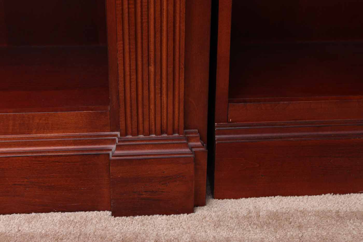 Three Piece Cherry Bookcase
