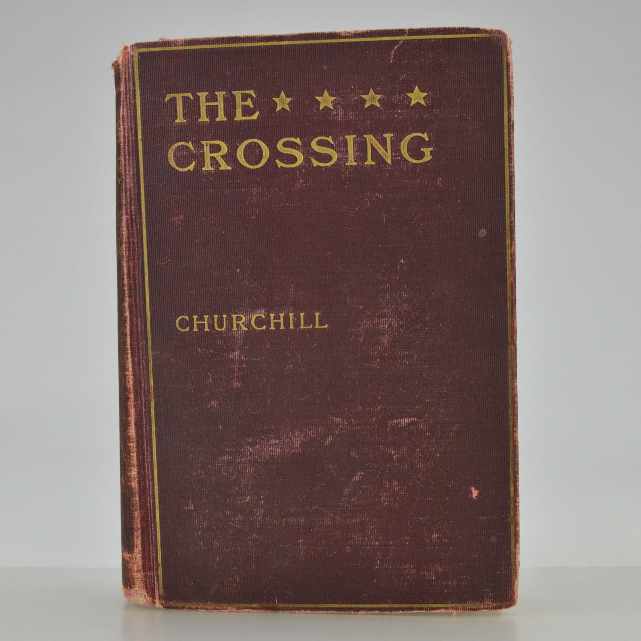 Antique Copy of "The Crossing" by American Novelist Winston Churchill