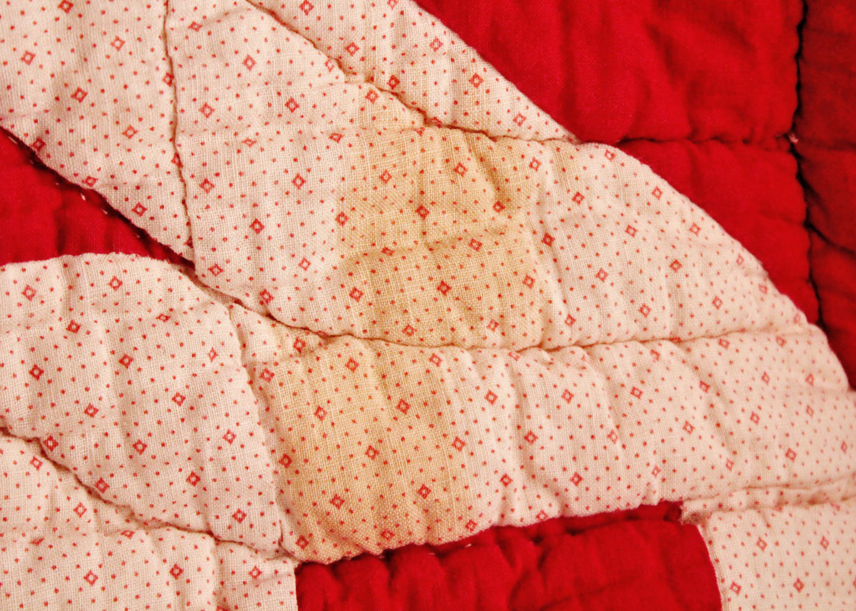 Hand Stitched "Divided Highway" Quilt