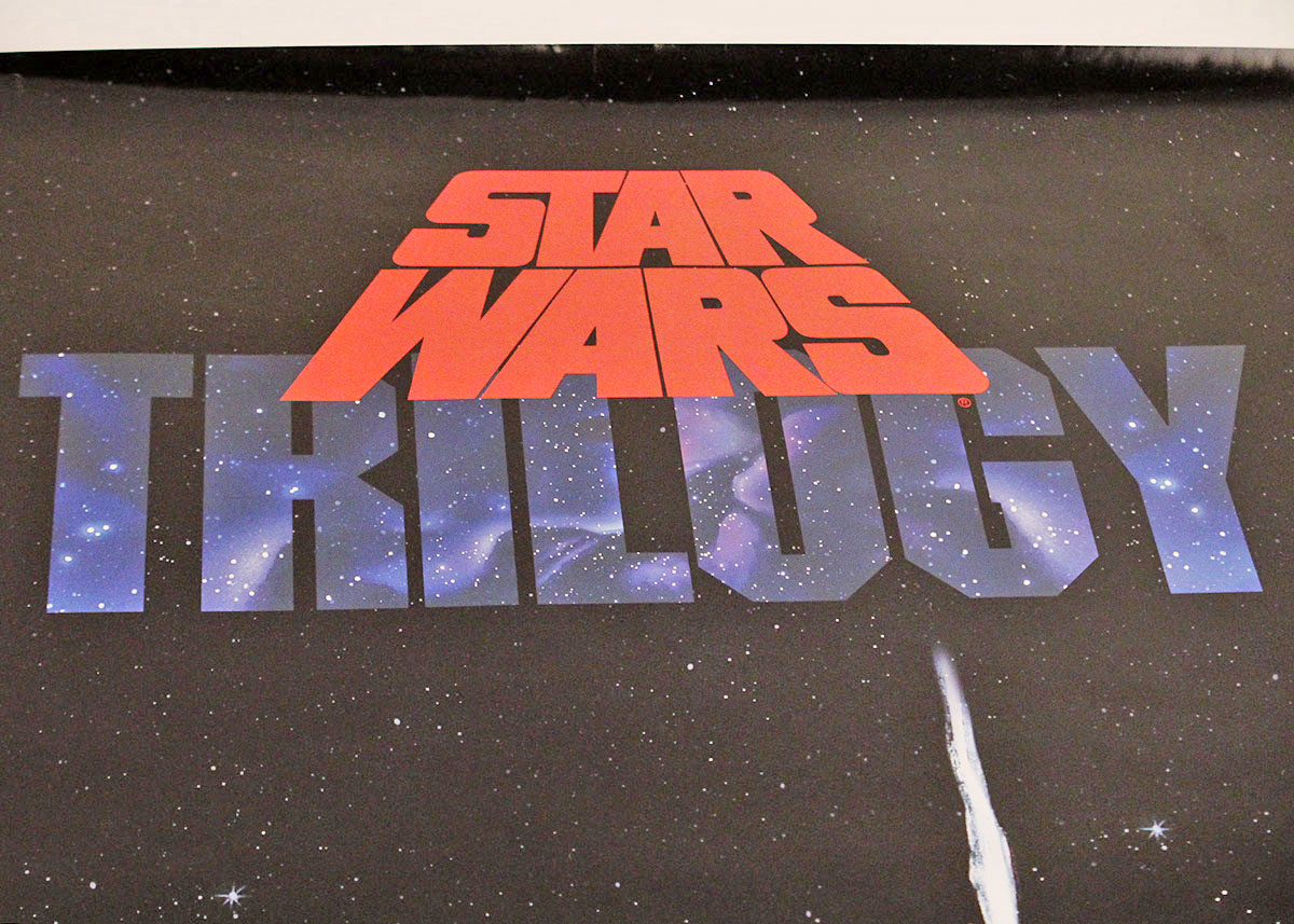 1990 "Star Wars" Original Trilogy Poster
