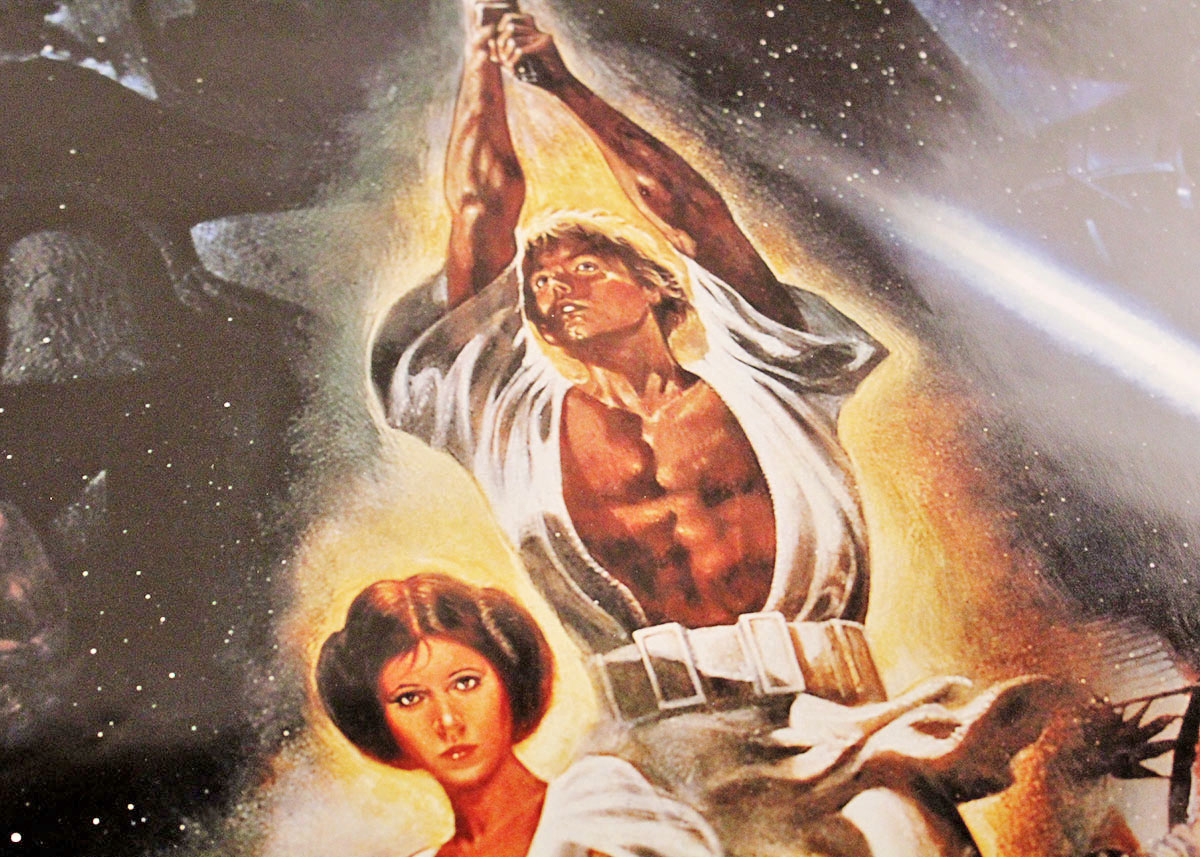 1990 "Star Wars" Original Trilogy Poster