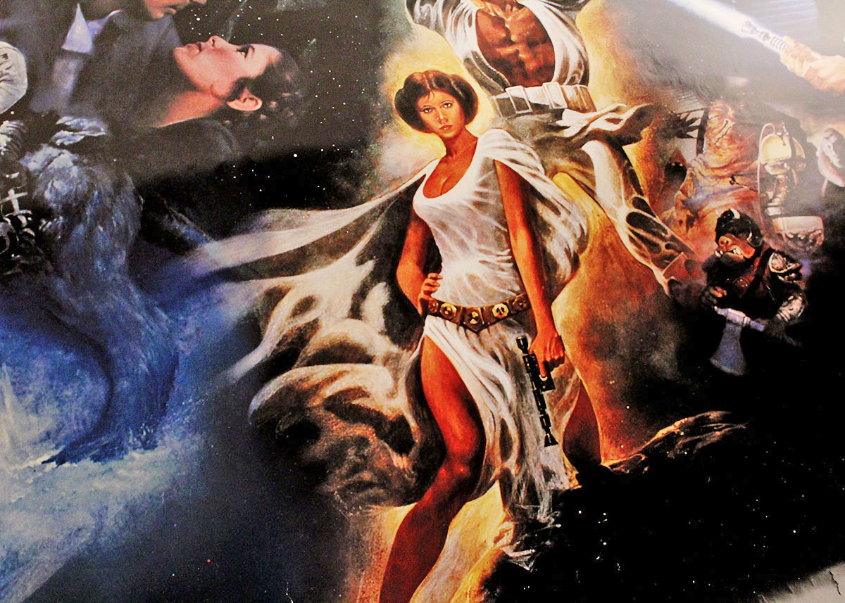 1990 "Star Wars" Original Trilogy Poster