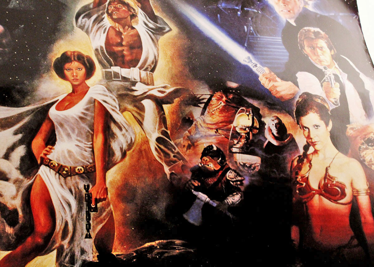 1990 "Star Wars" Original Trilogy Poster