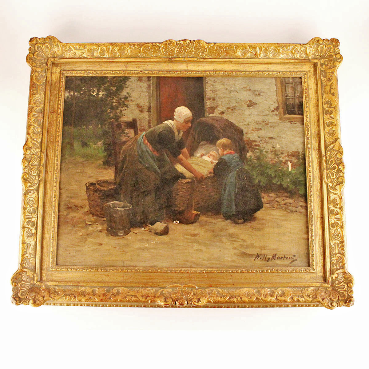 Willy Martens Oil Painting On Canvas