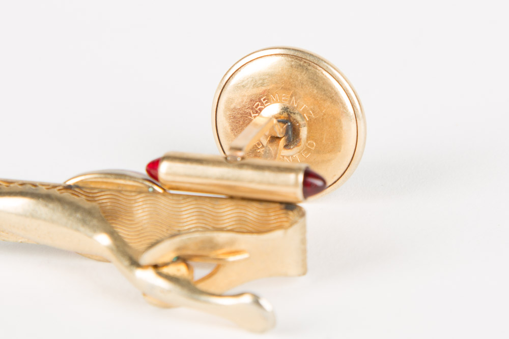 Group of Men's Costume Jewelry with Stones