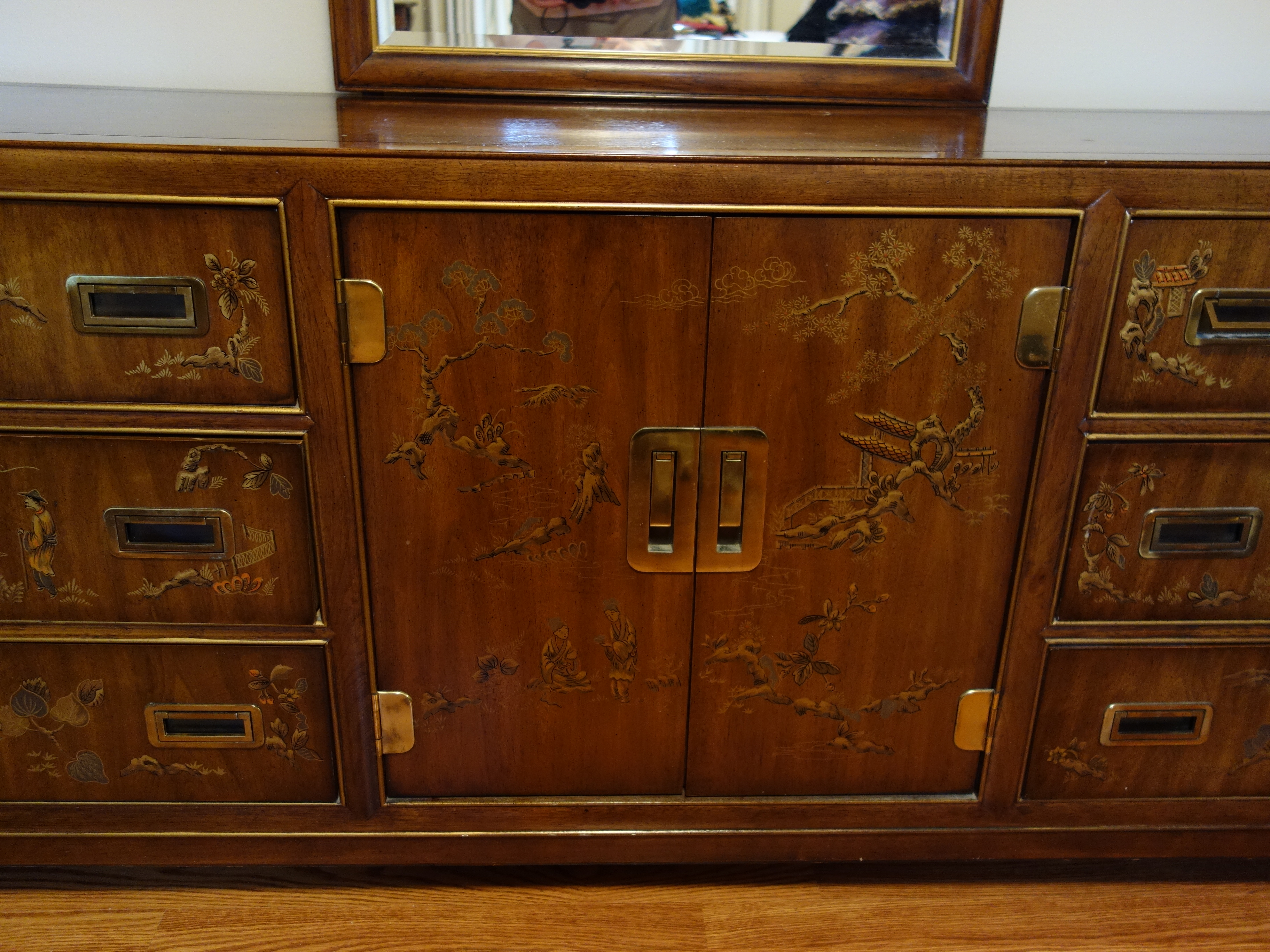Drexel Heritage Dynasty Dresser with Mirror