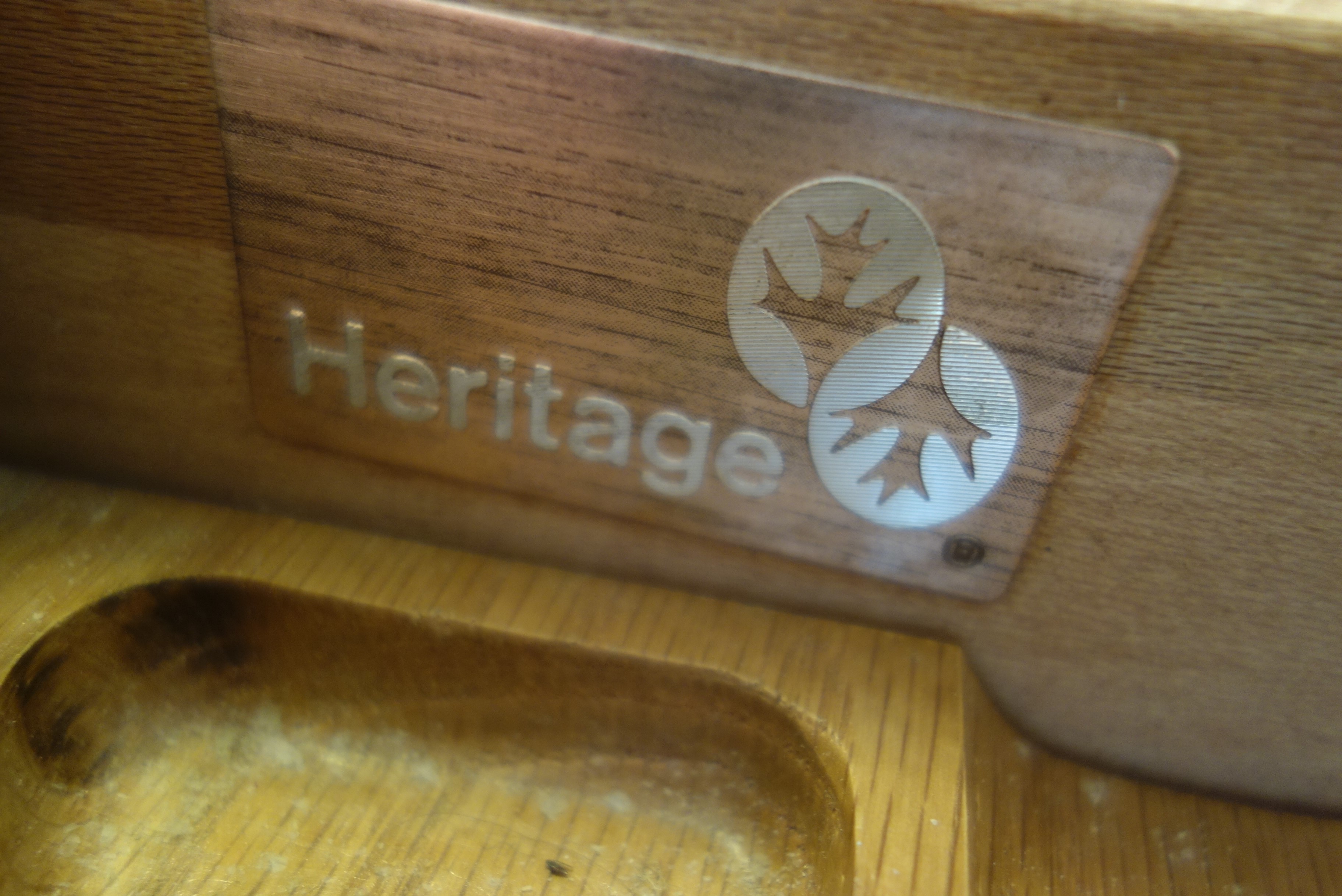 Vintage Kidney Shape Heritage Desk