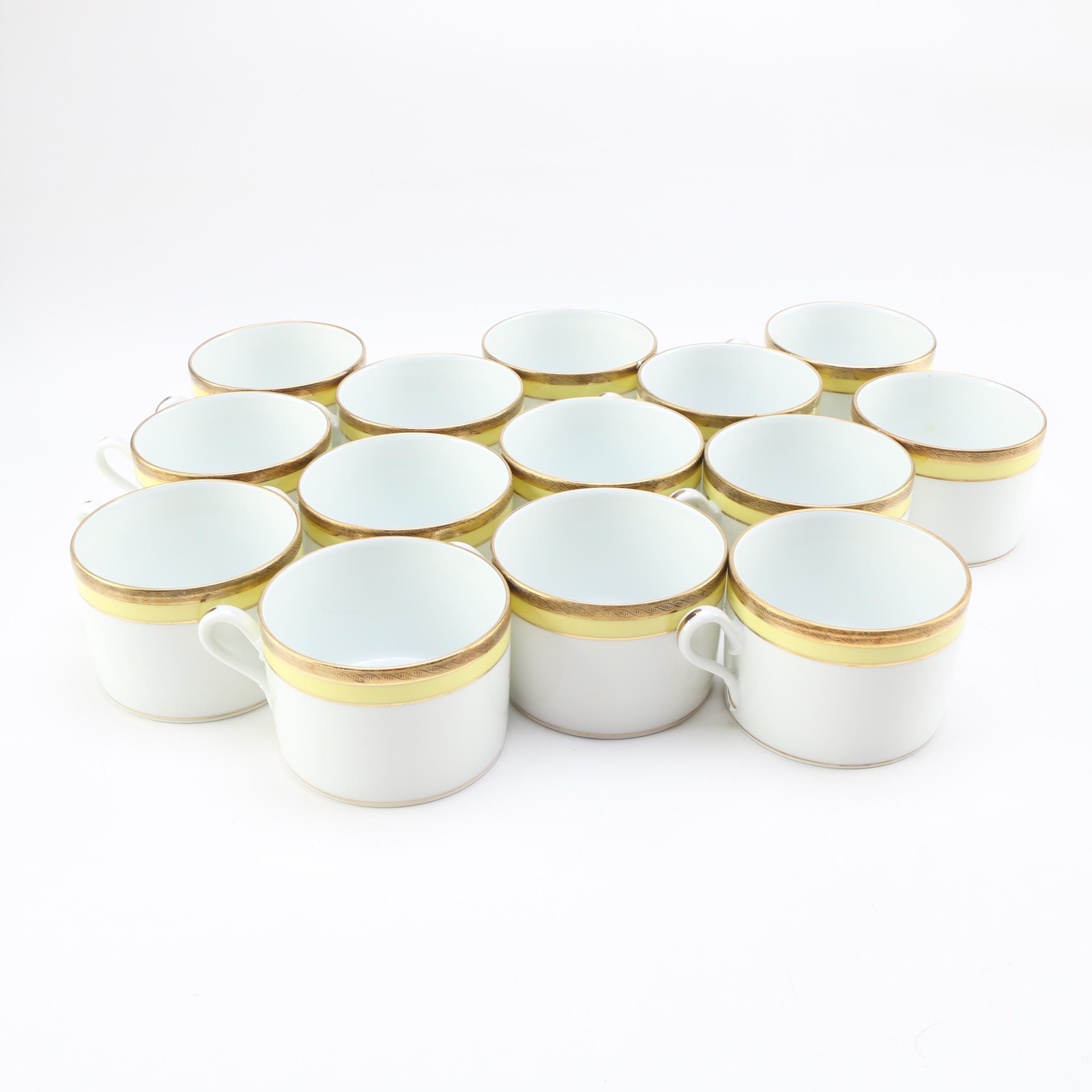 Richard Ginori Fine China Coffee Cup Set