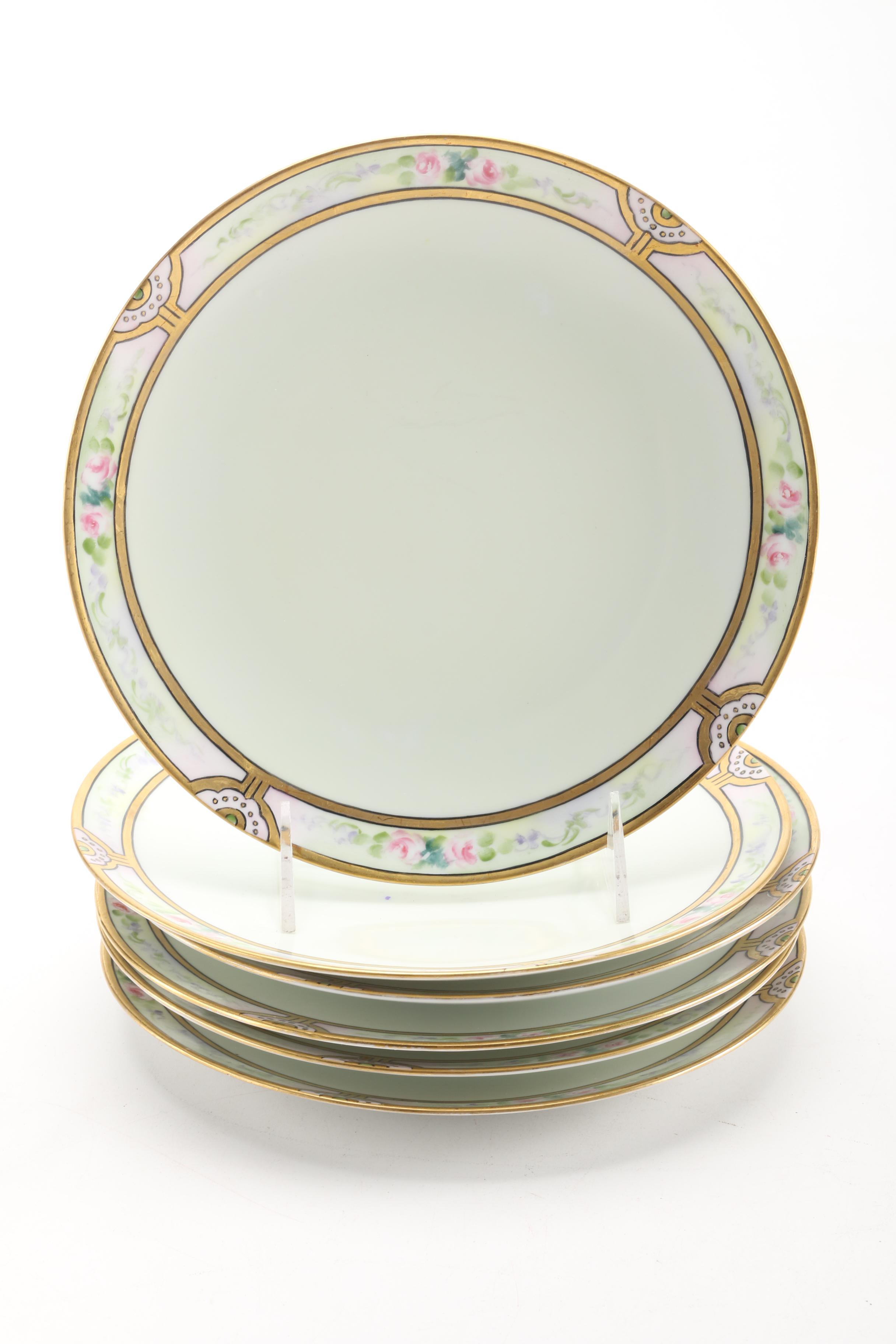 Jaeger & Co. Bavaria and Tressemann & Vogt Limoges Porcelain Serviceware