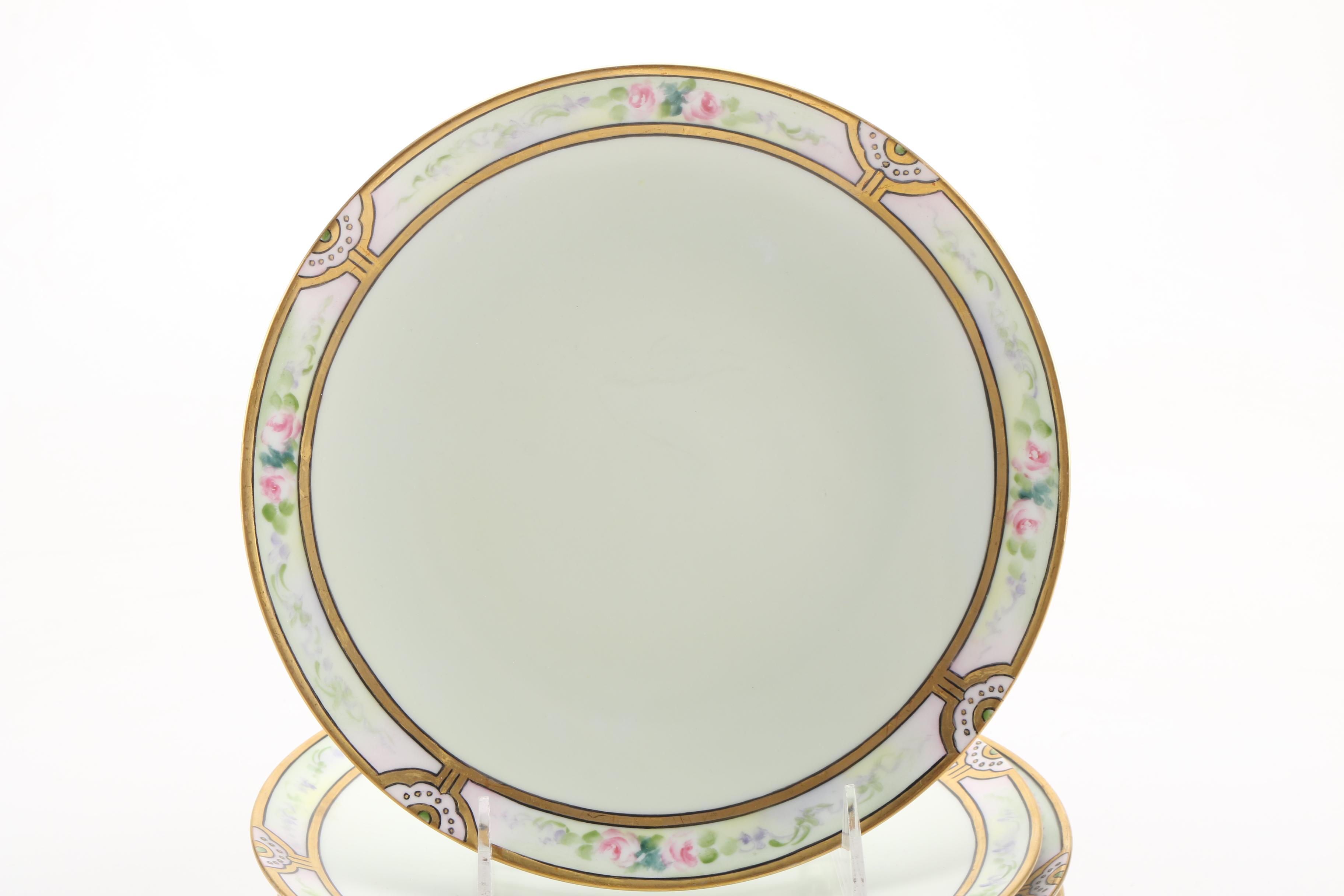 Jaeger & Co. Bavaria and Tressemann & Vogt Limoges Porcelain Serviceware