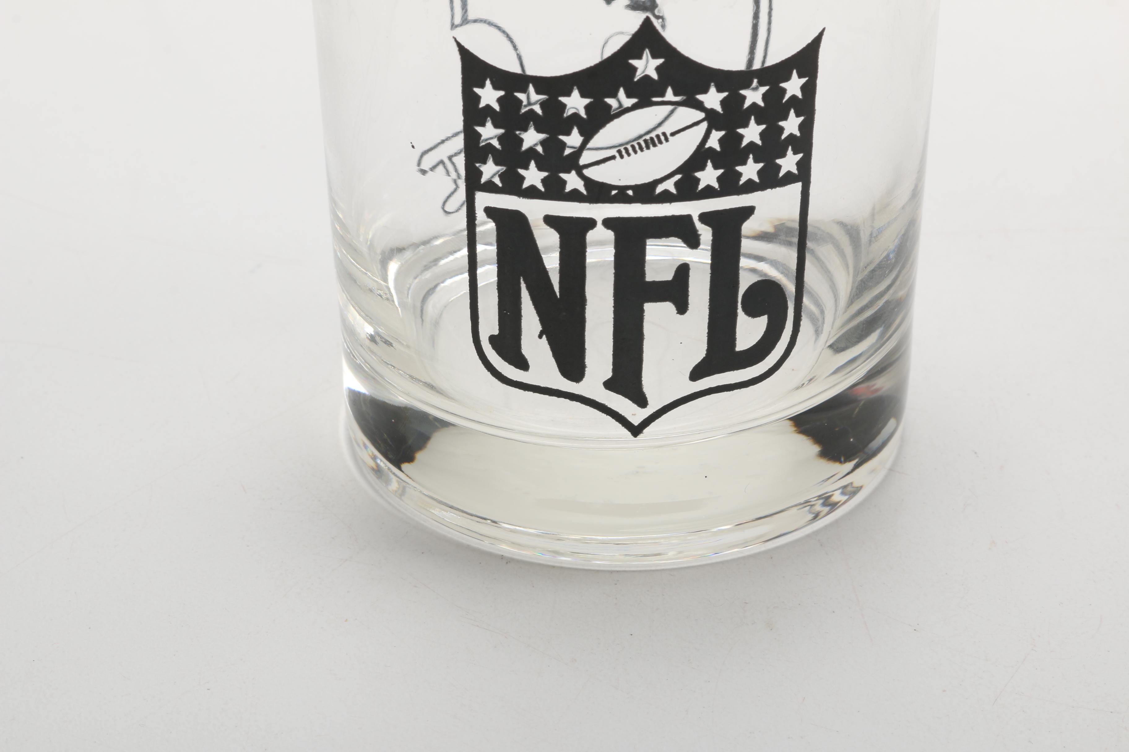 Miami Dolphin Glassware