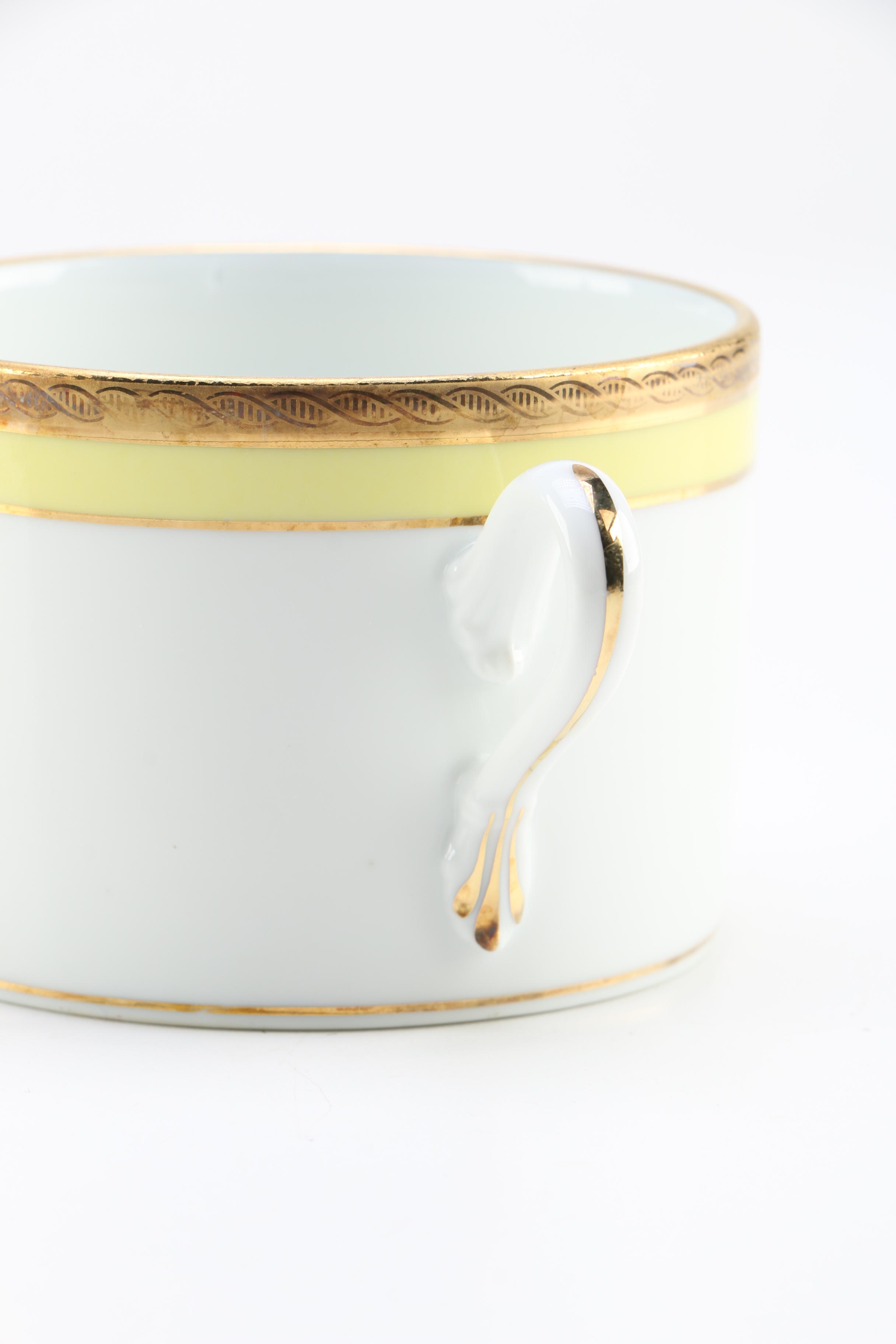 Richard Ginori Fine China Coffee Cup Set