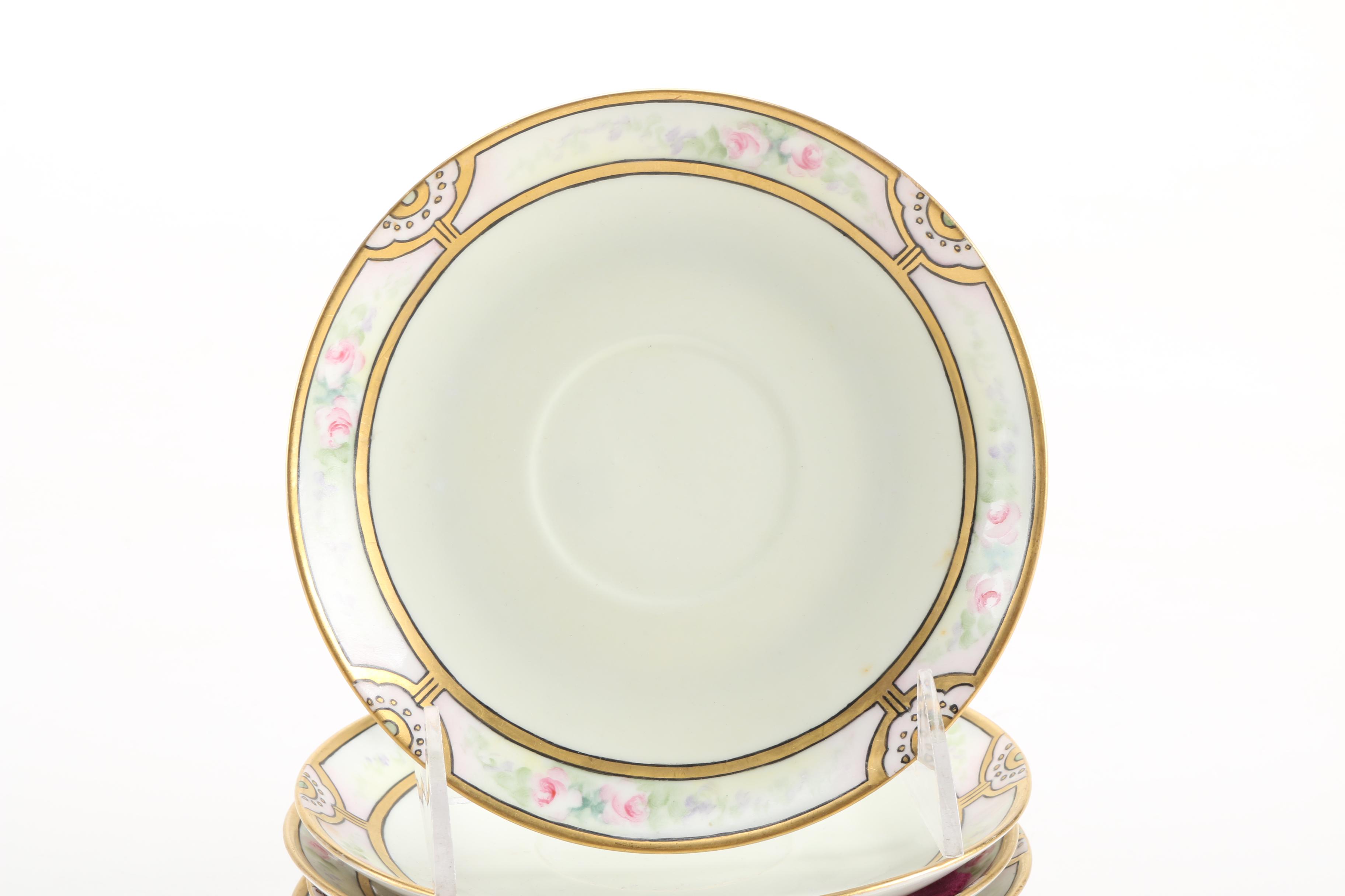 Jaeger & Co. Bavaria and Tressemann & Vogt Limoges Porcelain Serviceware