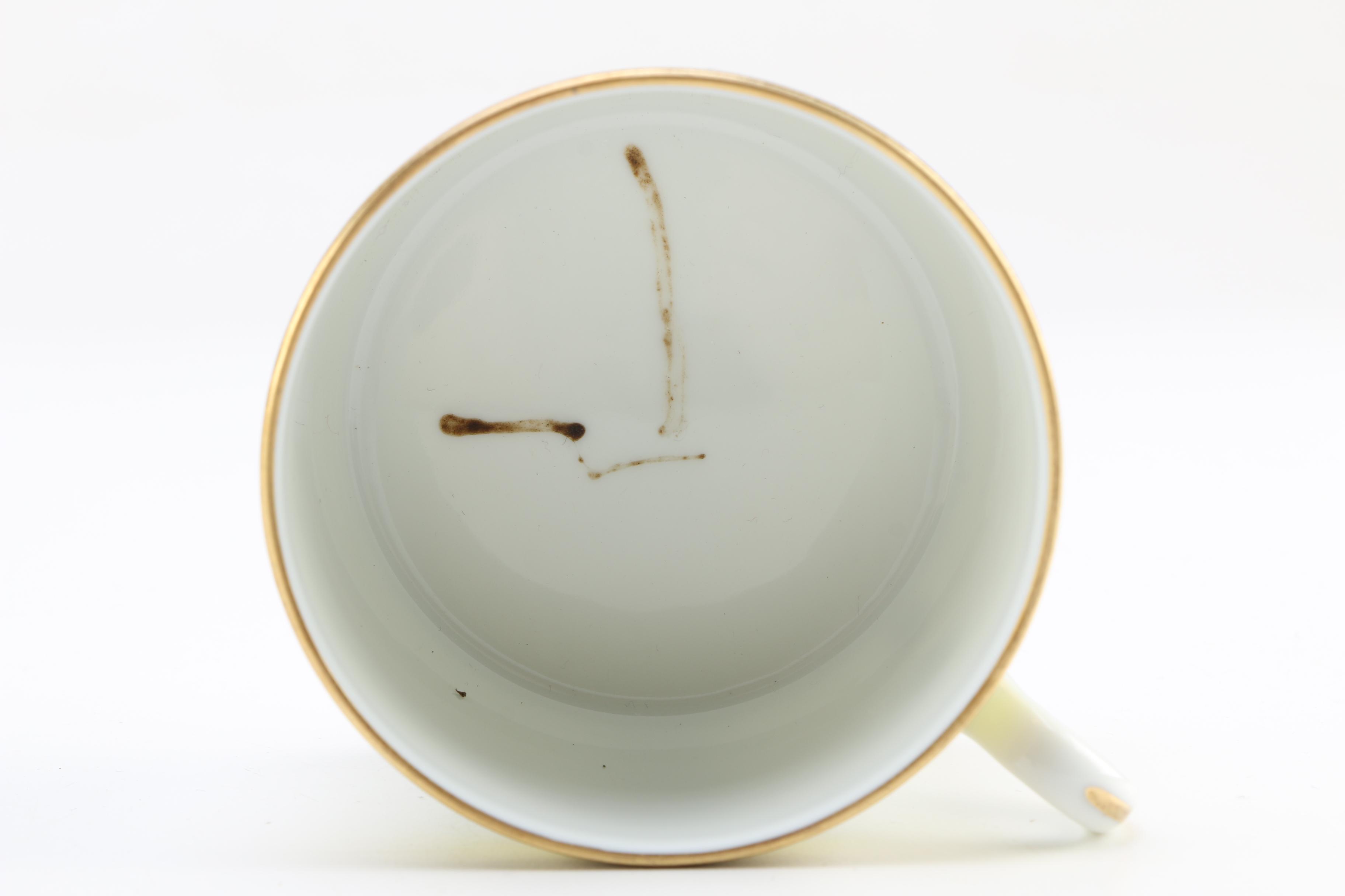 Richard Ginori Fine China Coffee Cup Set