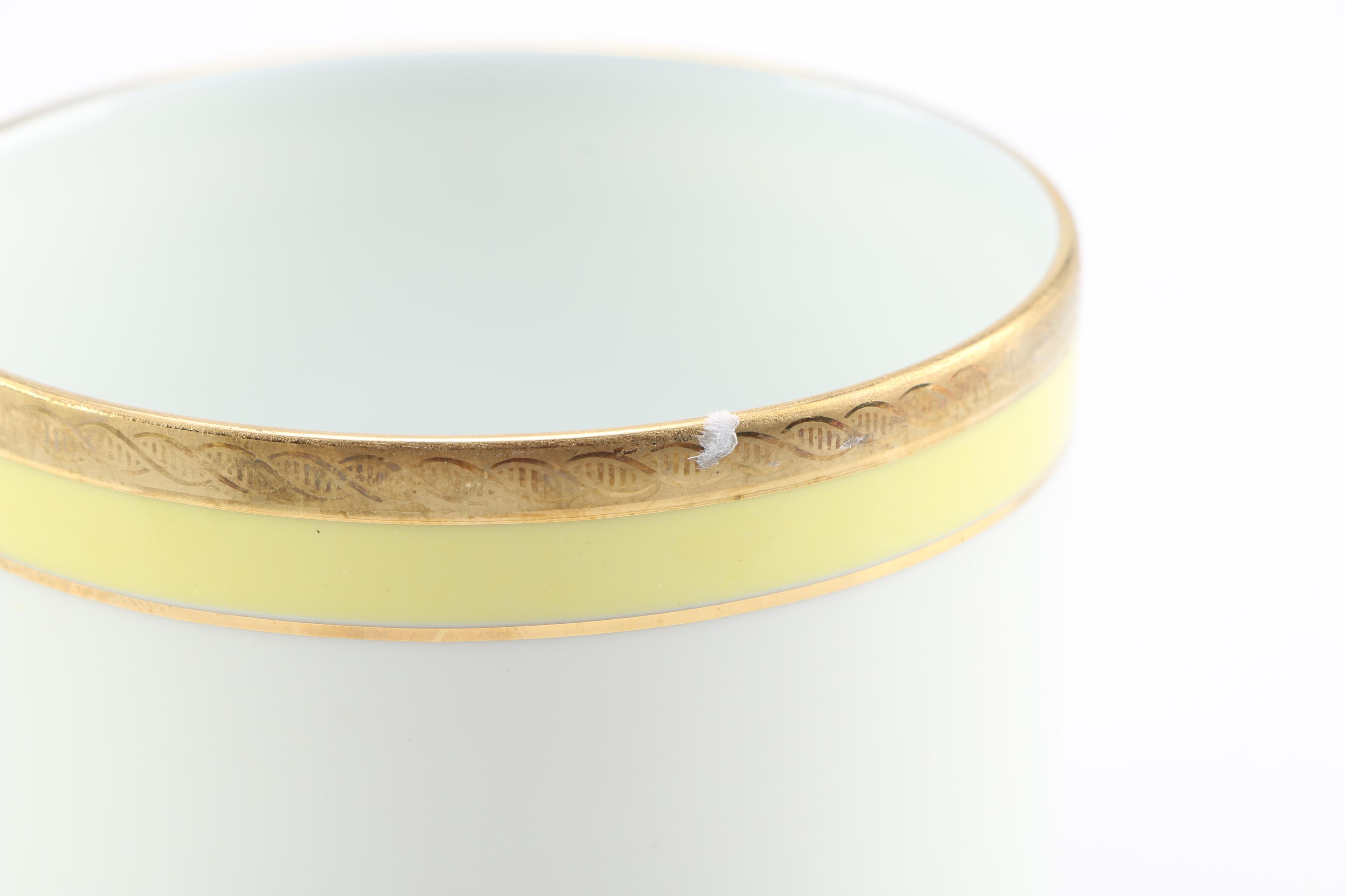 Richard Ginori Fine China Coffee Cup Set