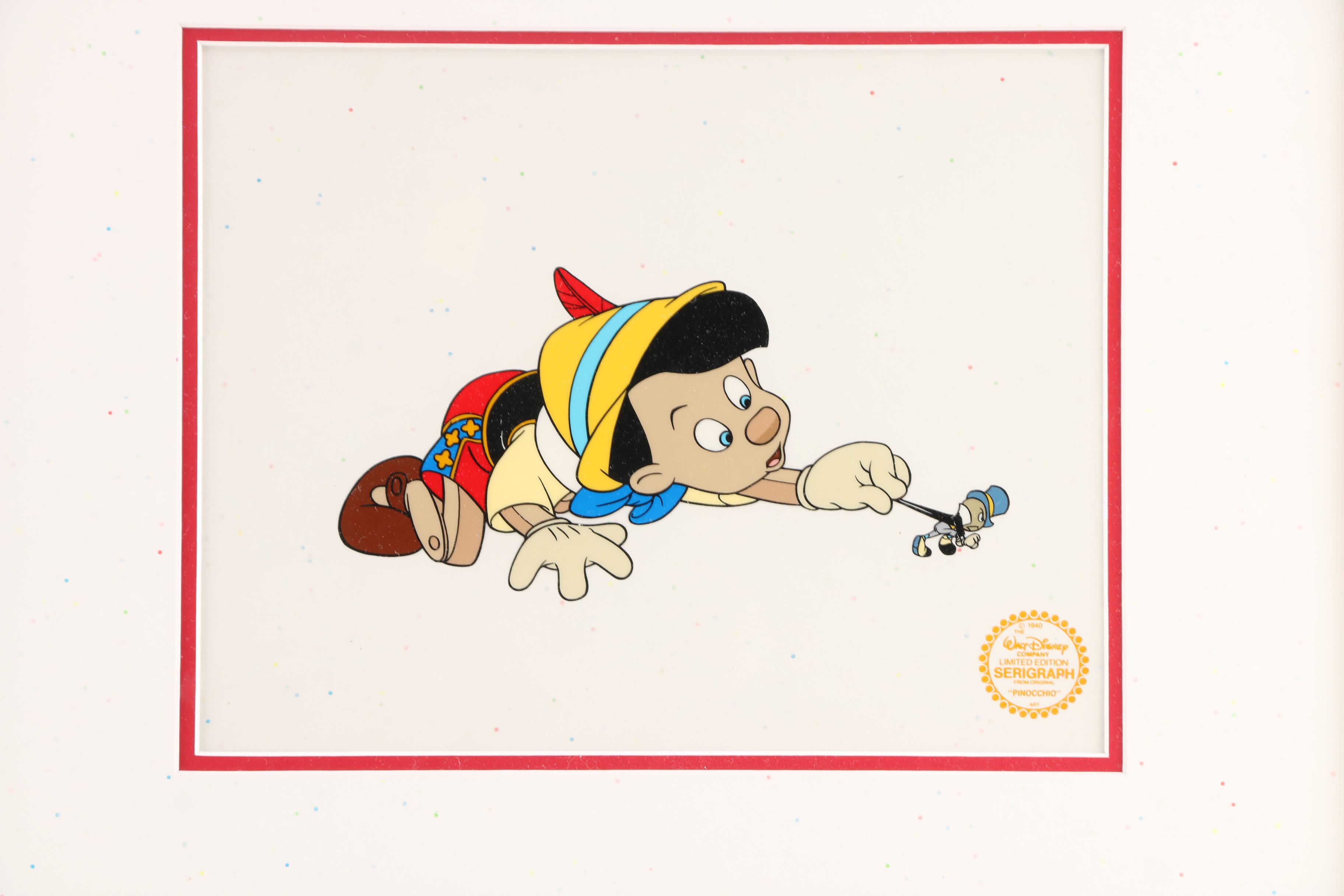 Limited Edition Serigraph of Pinocchio