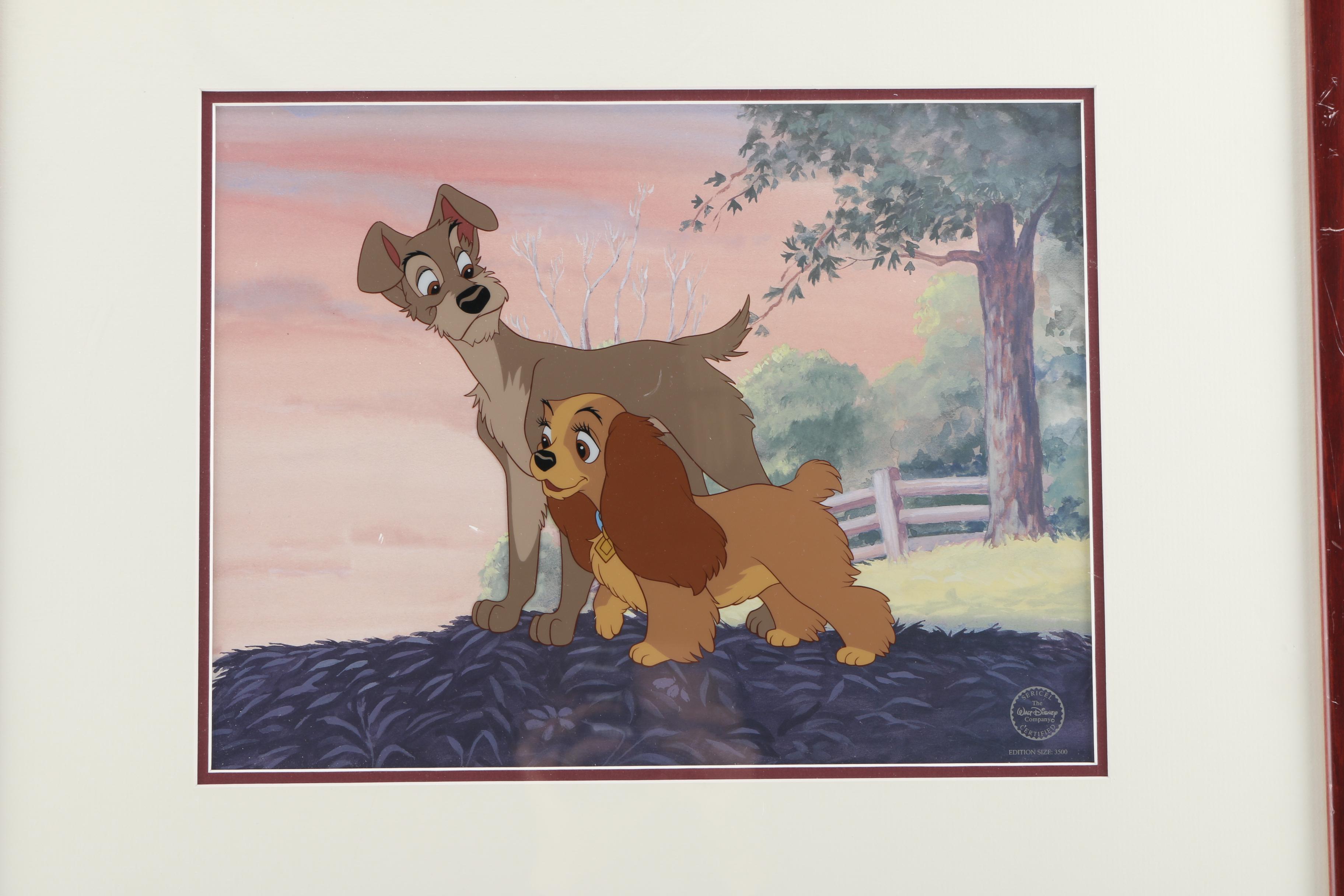 Limited Edition Sericel "Love on the Horizon"