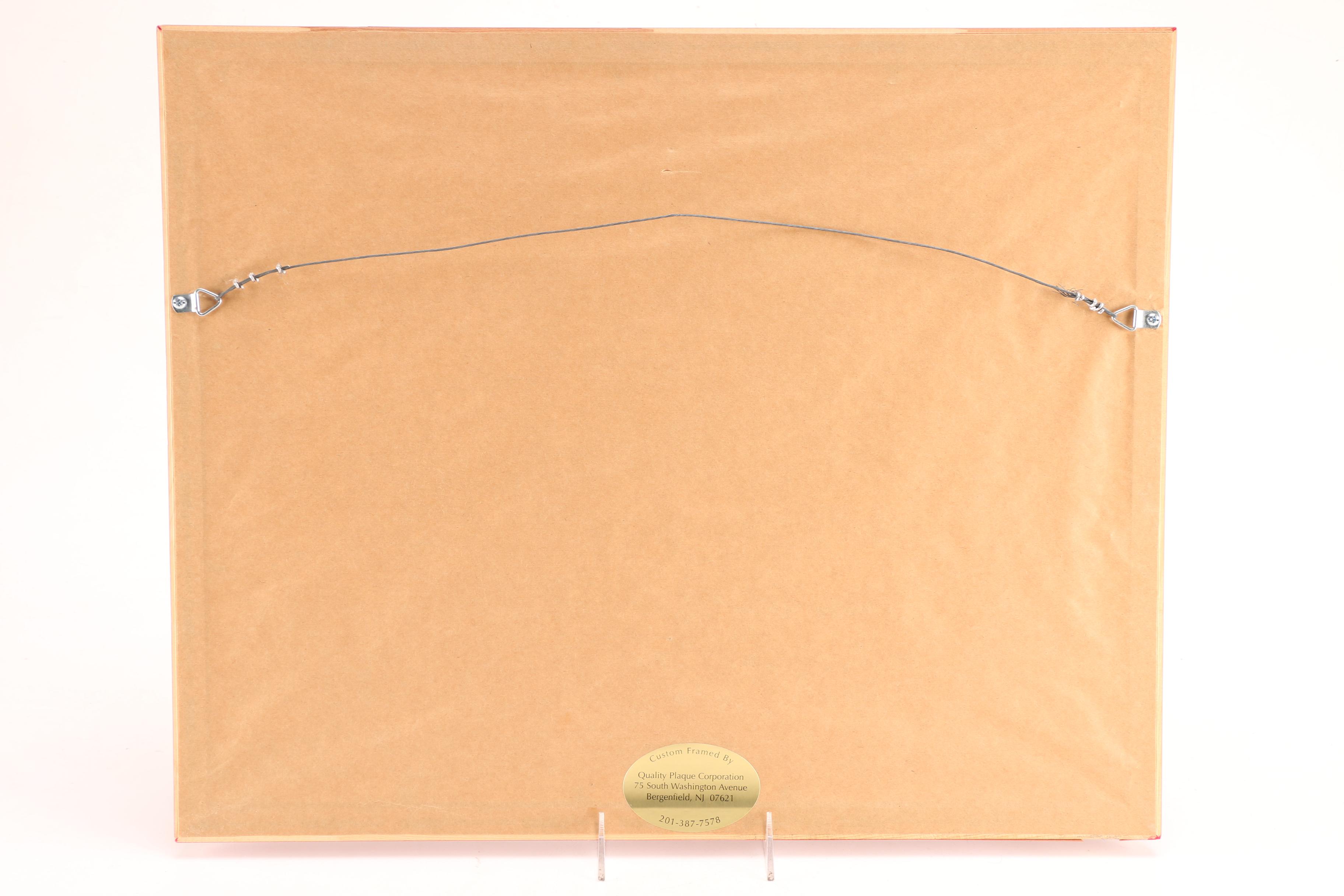 Limited Edition Serigraph of Pinocchio