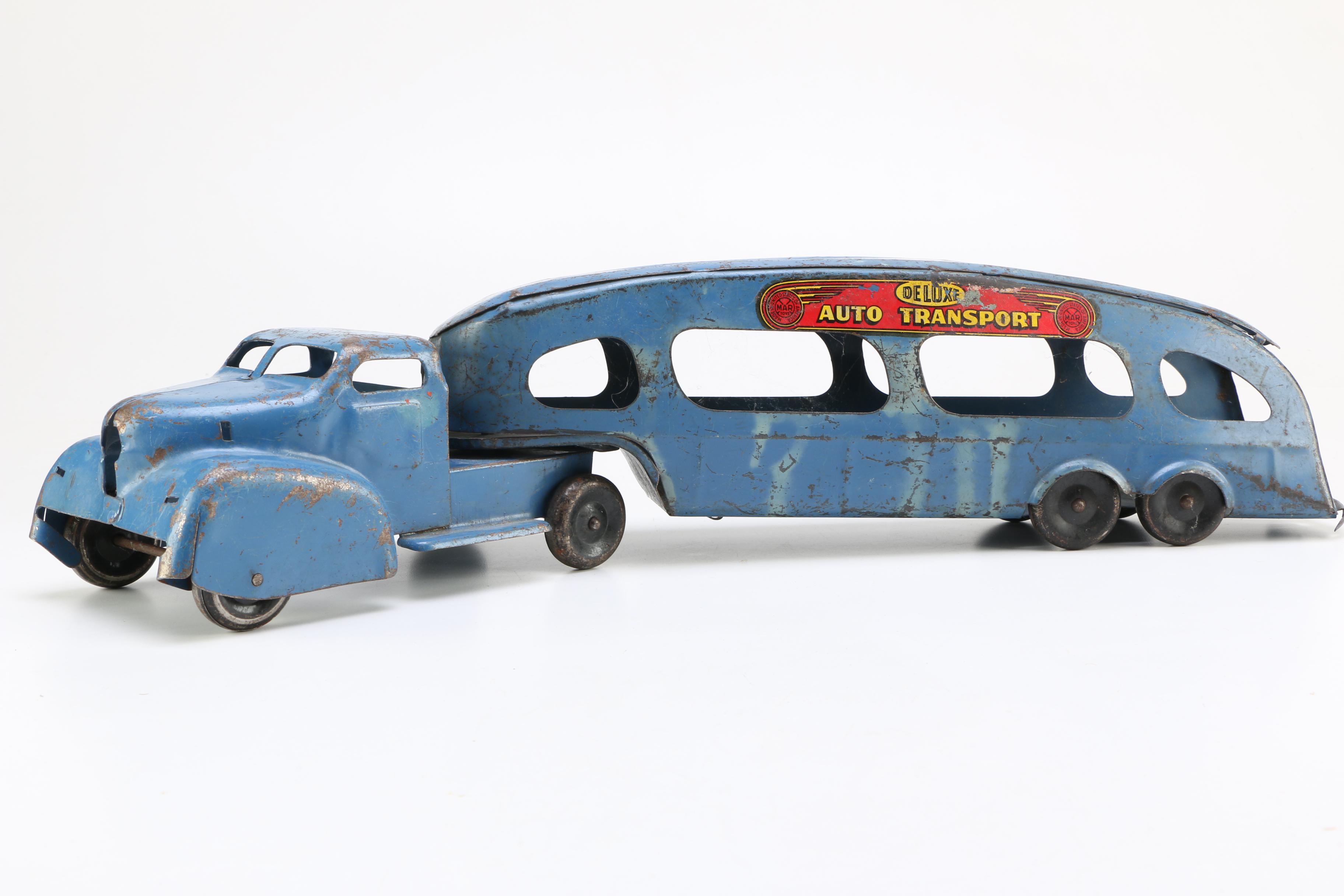 Vintage Pressed Metal Toy Trucks