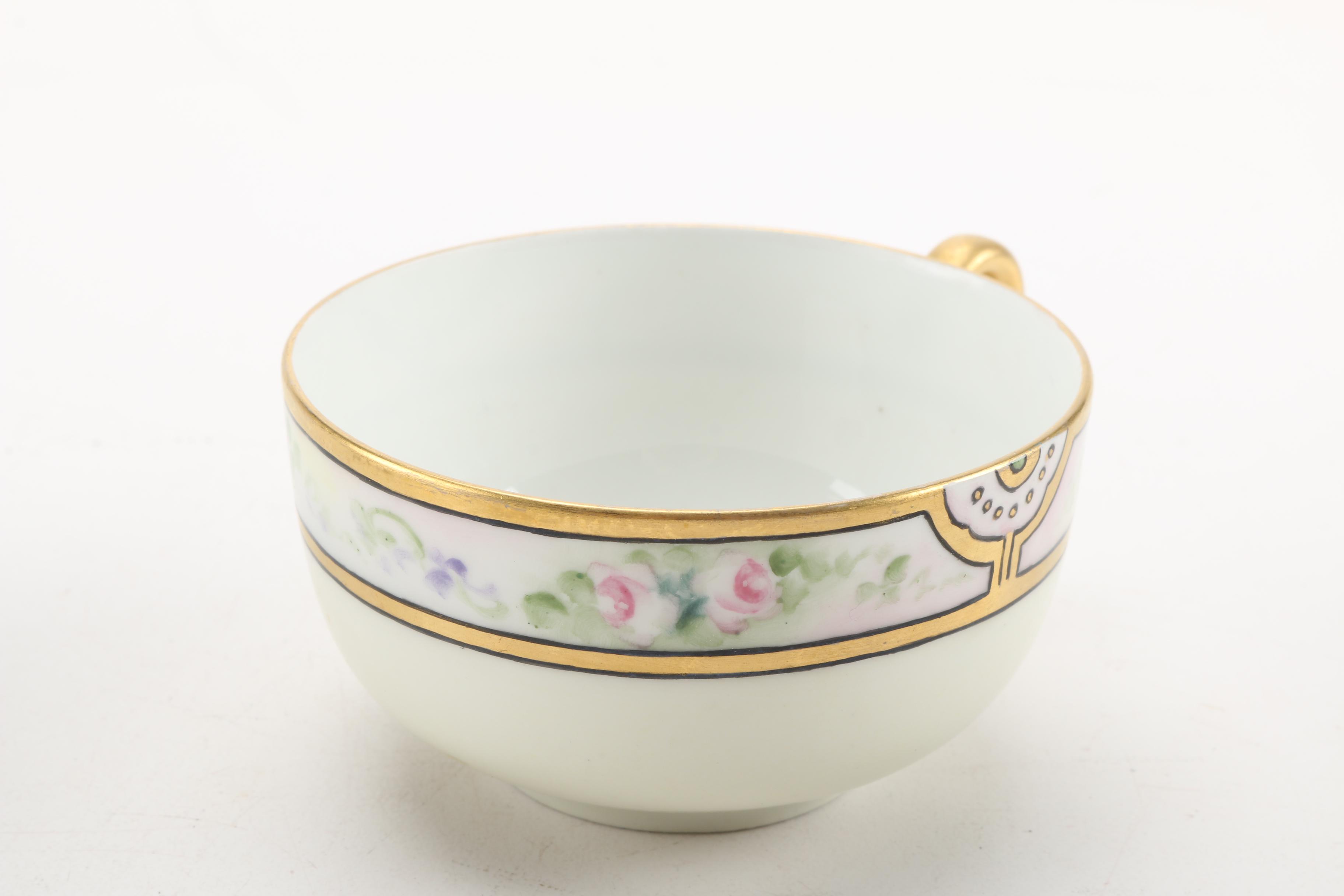 Jaeger & Co. Bavaria and Tressemann & Vogt Limoges Porcelain Serviceware
