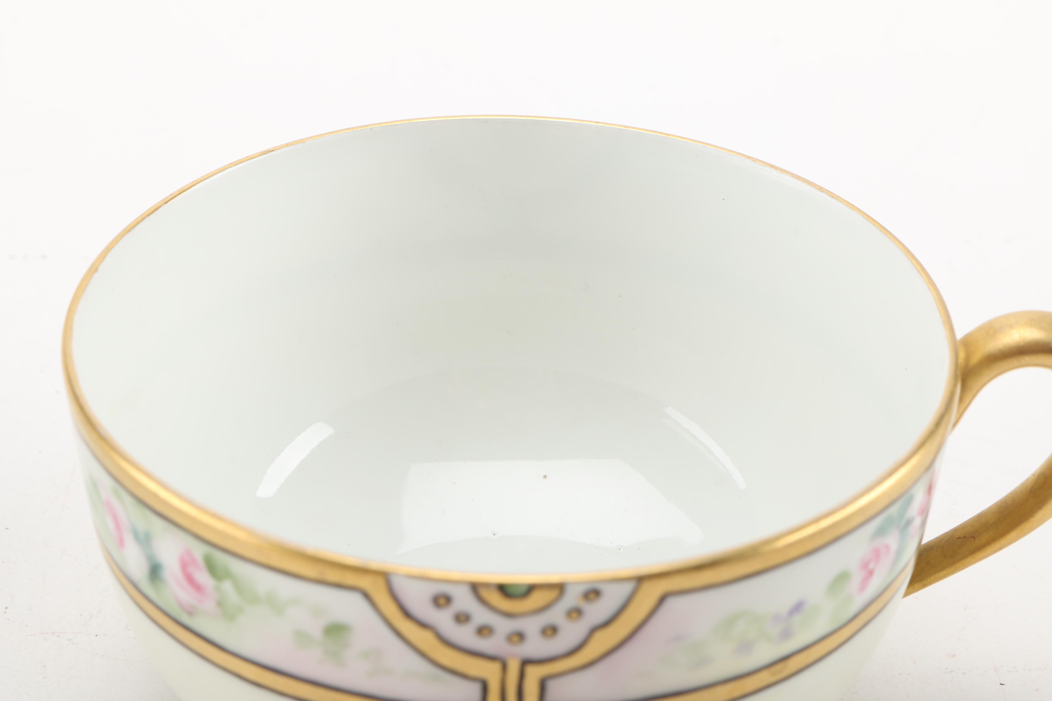 Jaeger & Co. Bavaria and Tressemann & Vogt Limoges Porcelain Serviceware
