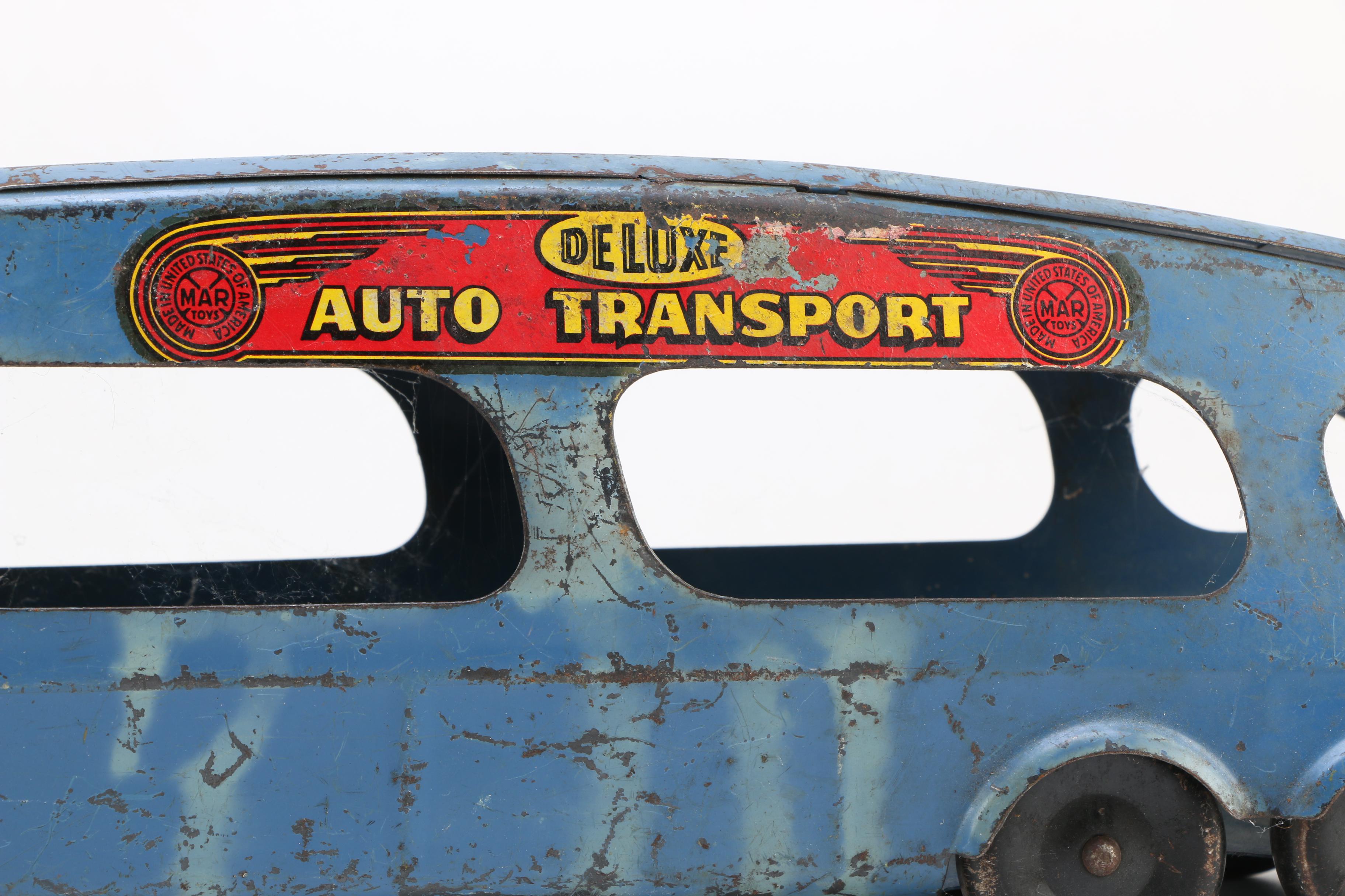 Vintage Pressed Metal Toy Trucks