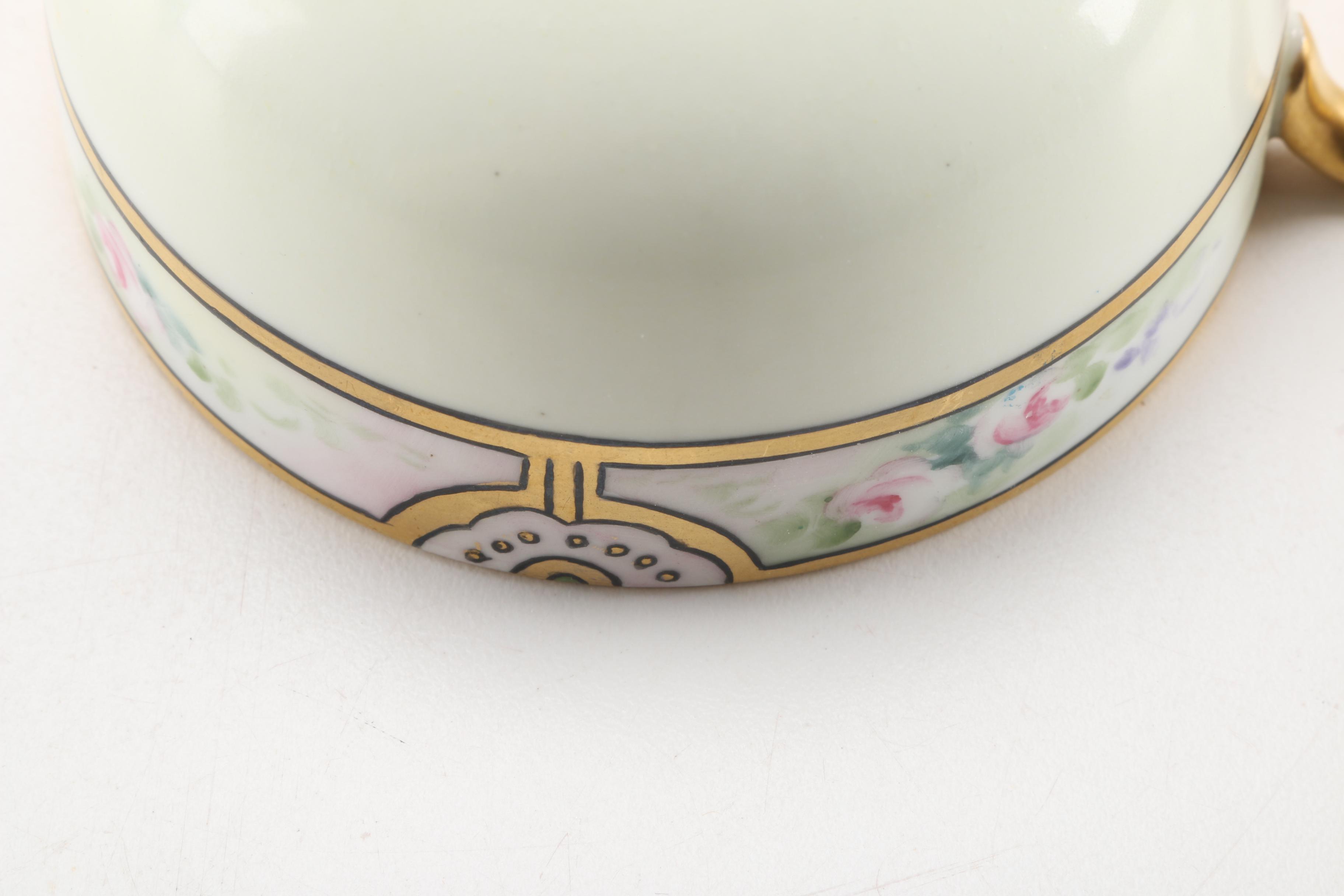 Jaeger & Co. Bavaria and Tressemann & Vogt Limoges Porcelain Serviceware