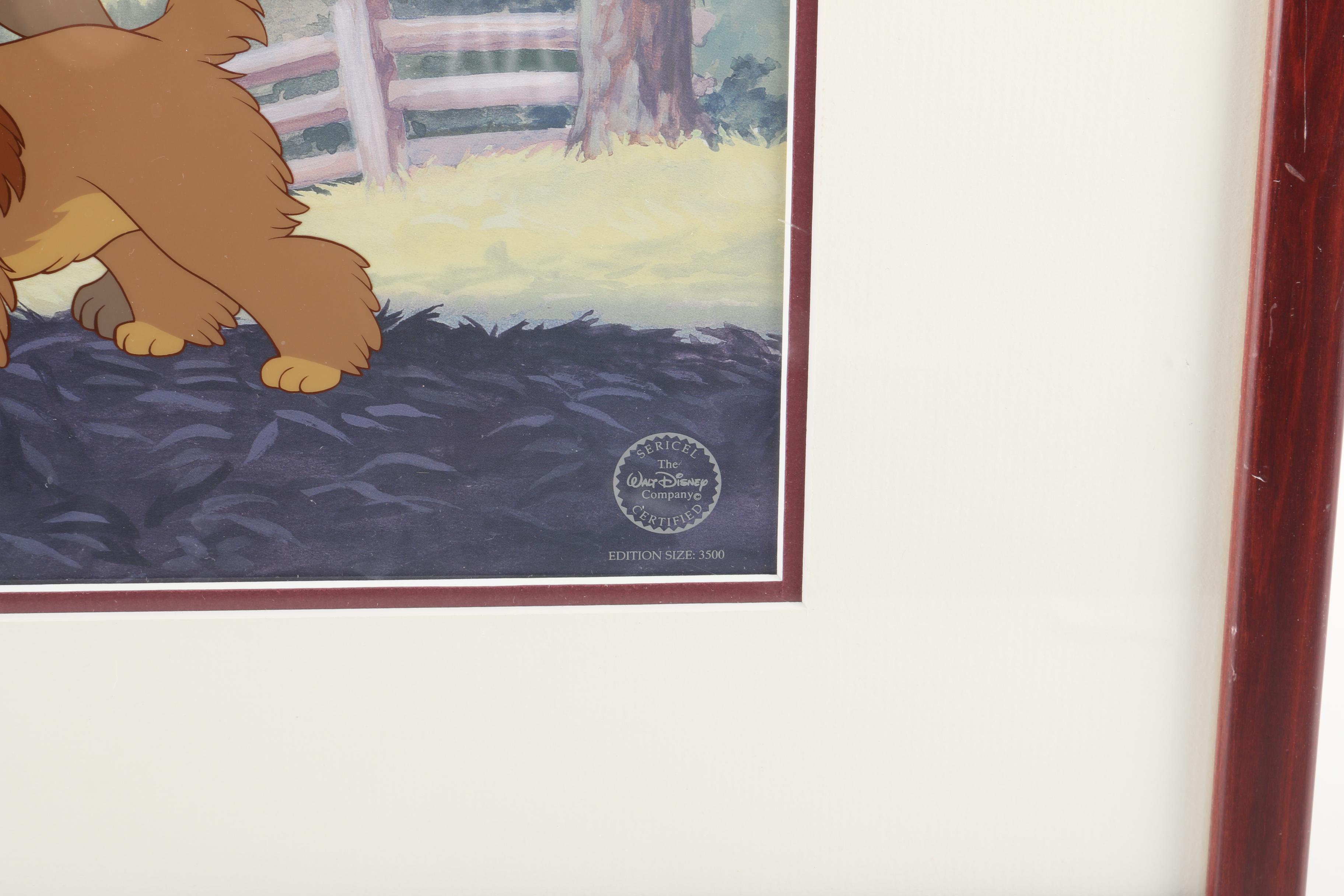 Limited Edition Sericel "Love on the Horizon"