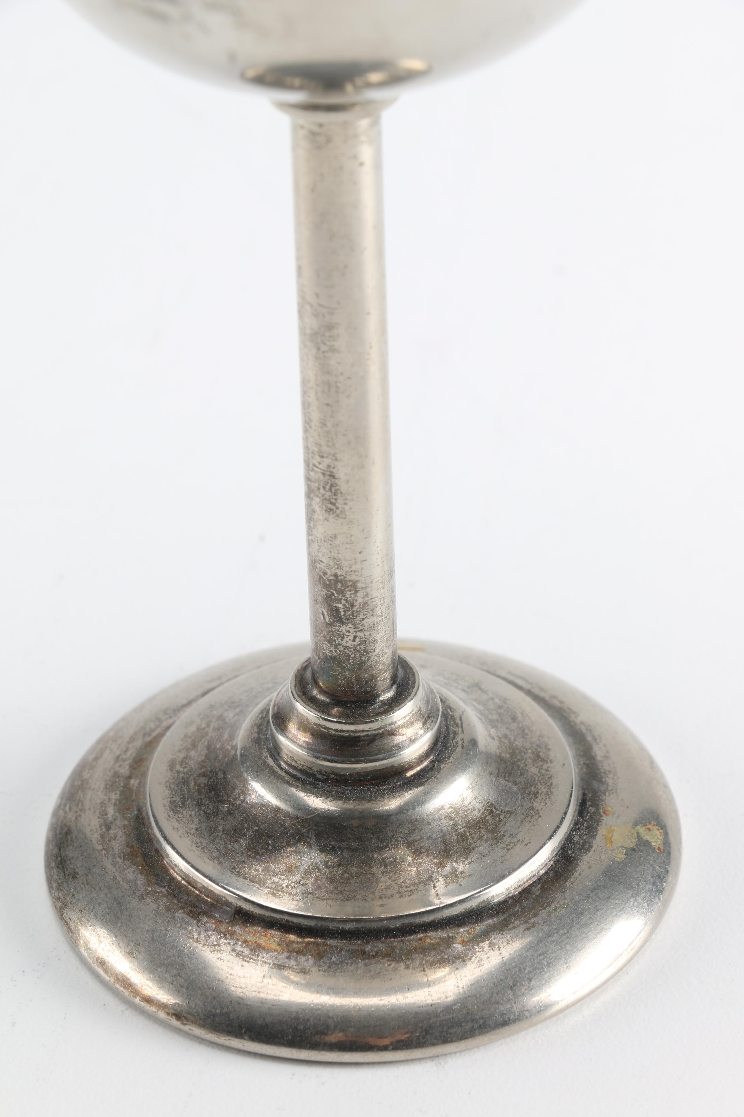 Silver Plated Punch Bowl and Goblet Set