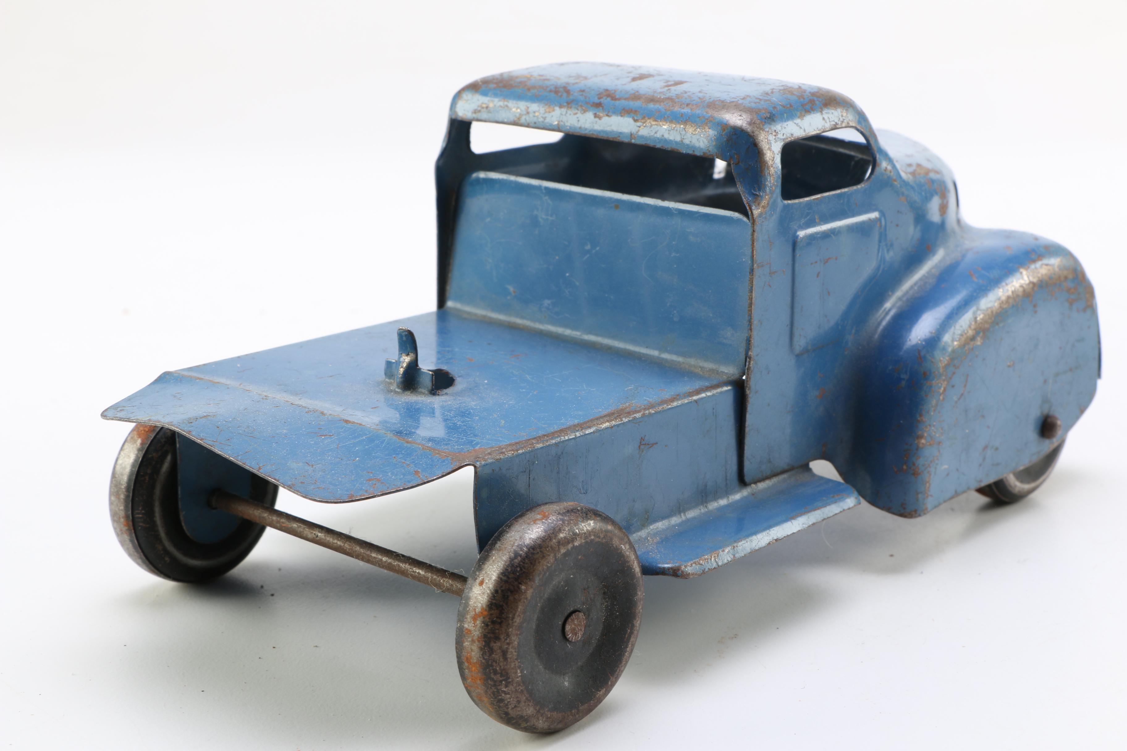 Vintage Pressed Metal Toy Trucks