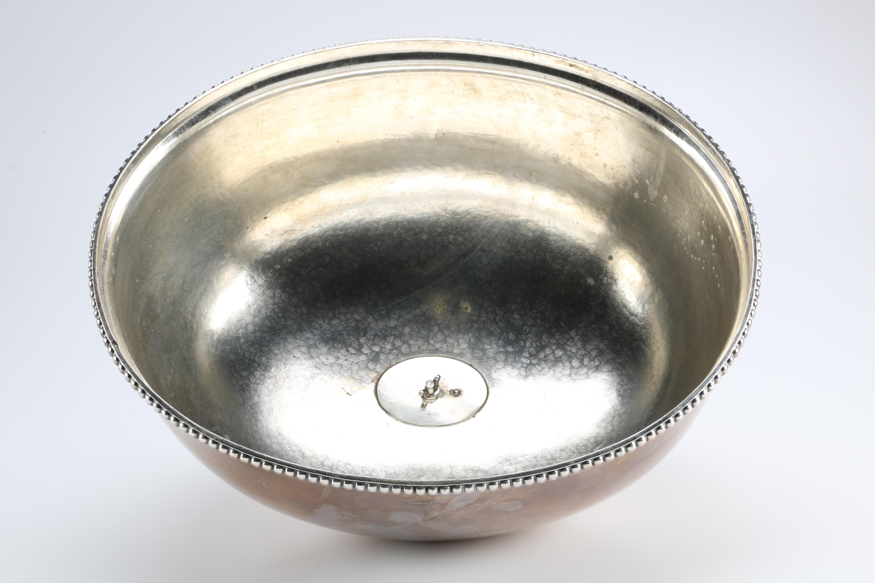 Lawrence B. Smith Company and Roberts & Belk Plated Silver Turkey Platter