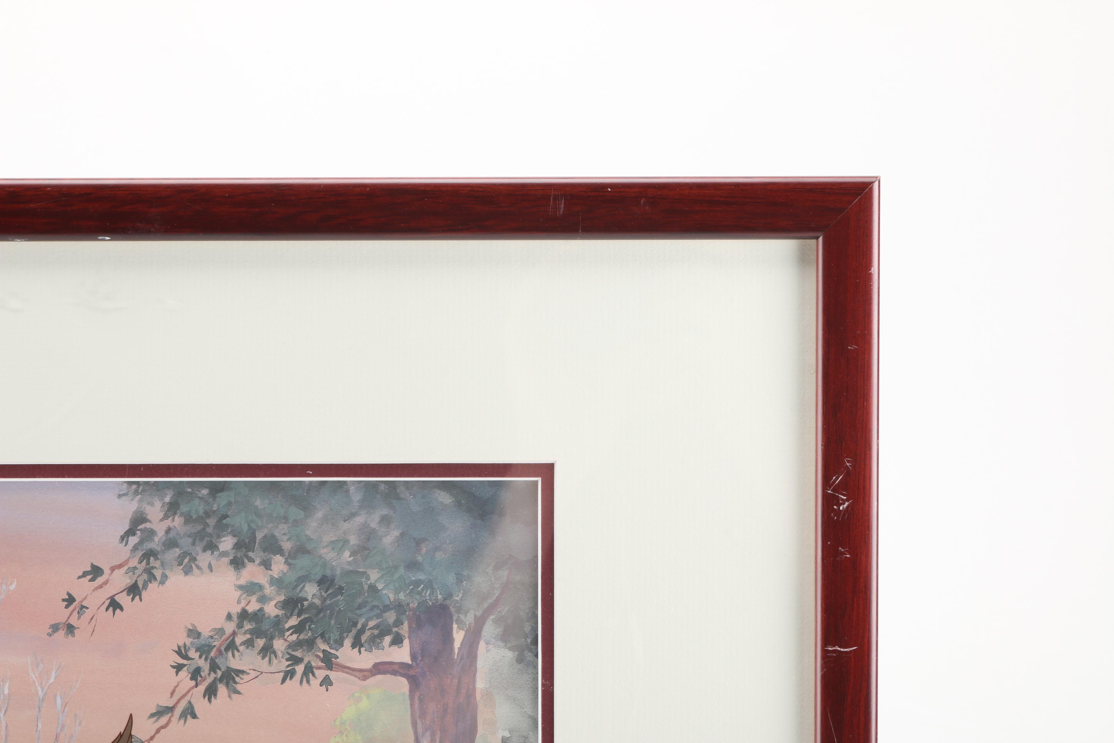 Limited Edition Sericel "Love on the Horizon"