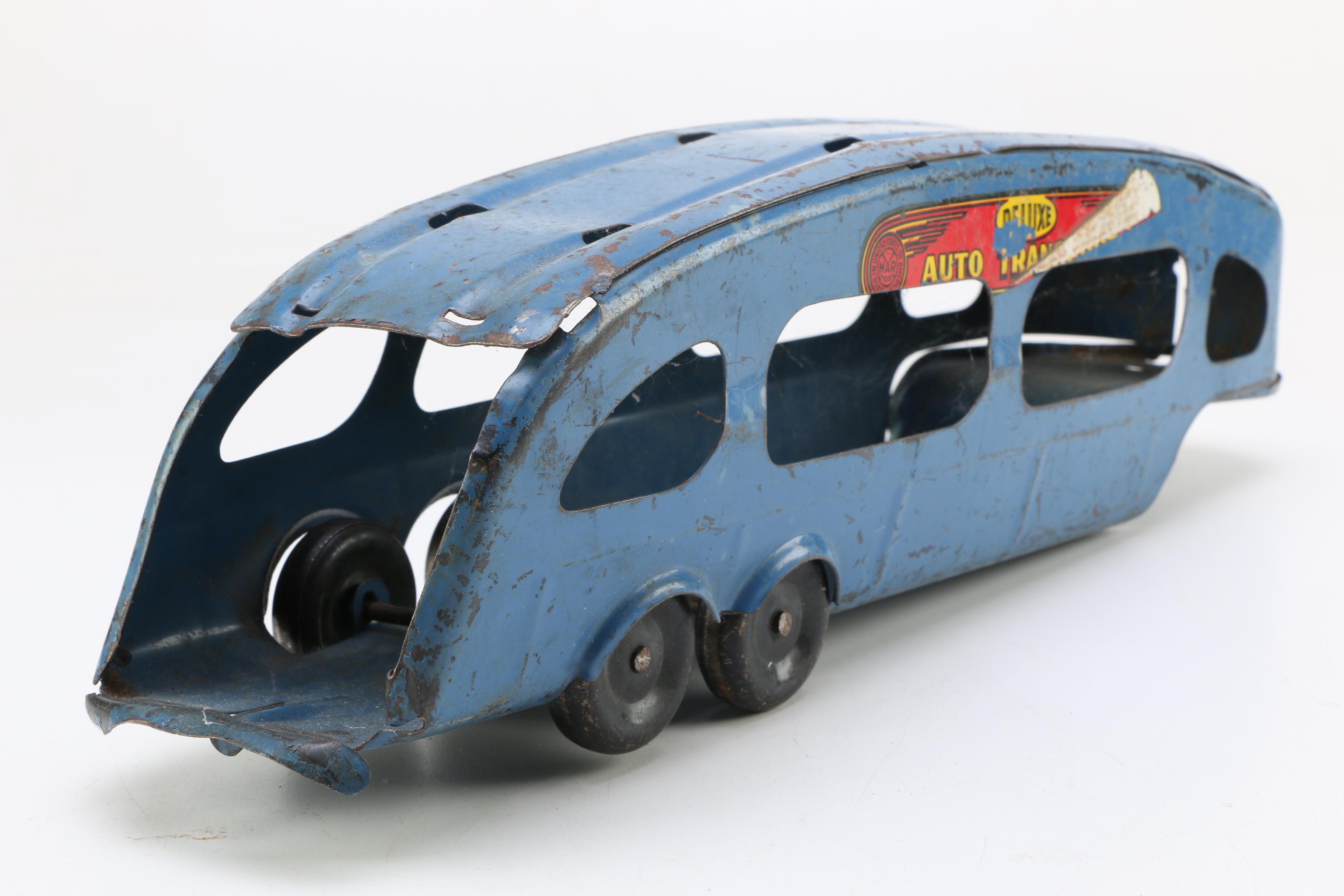 Vintage Pressed Metal Toy Trucks