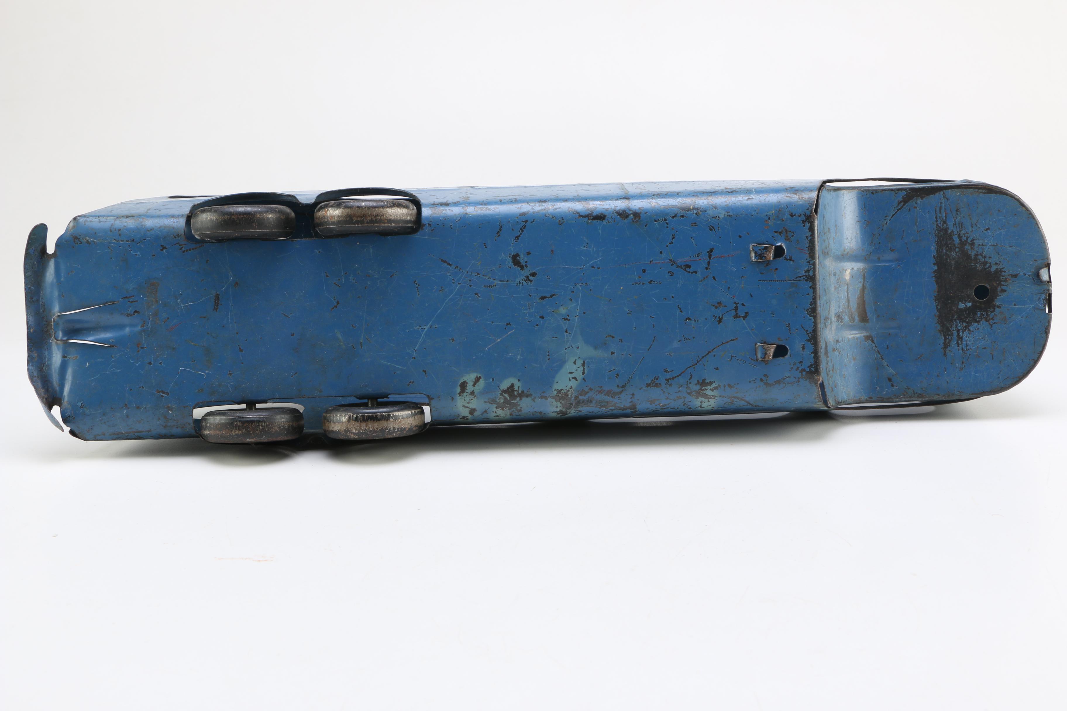 Vintage Pressed Metal Toy Trucks