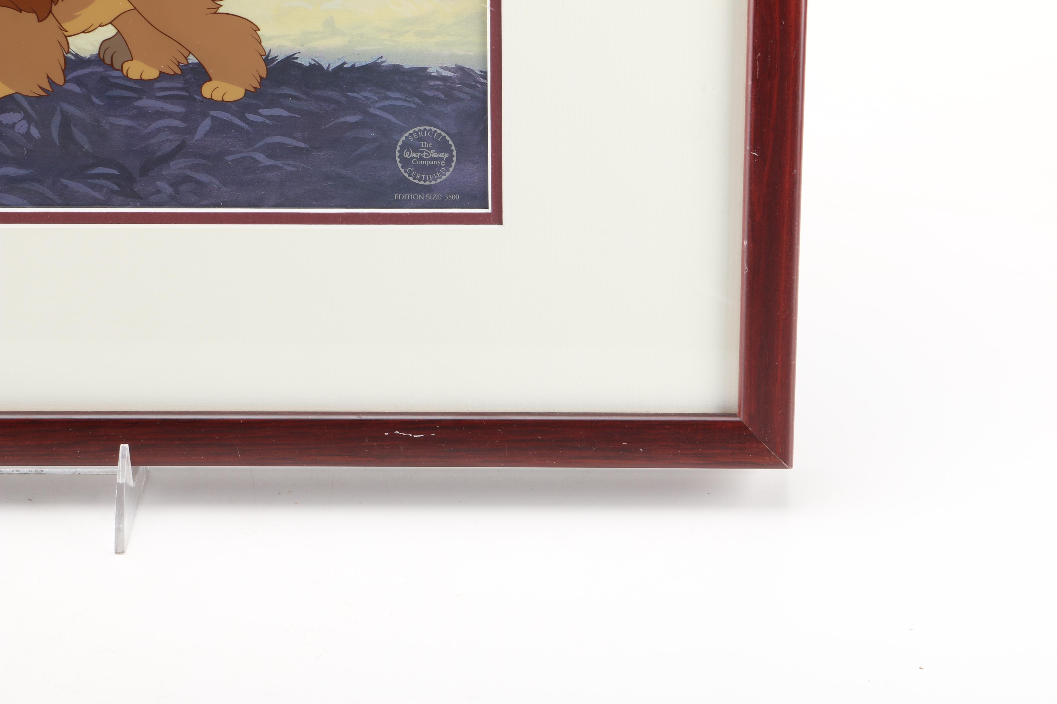 Limited Edition Sericel "Love on the Horizon"