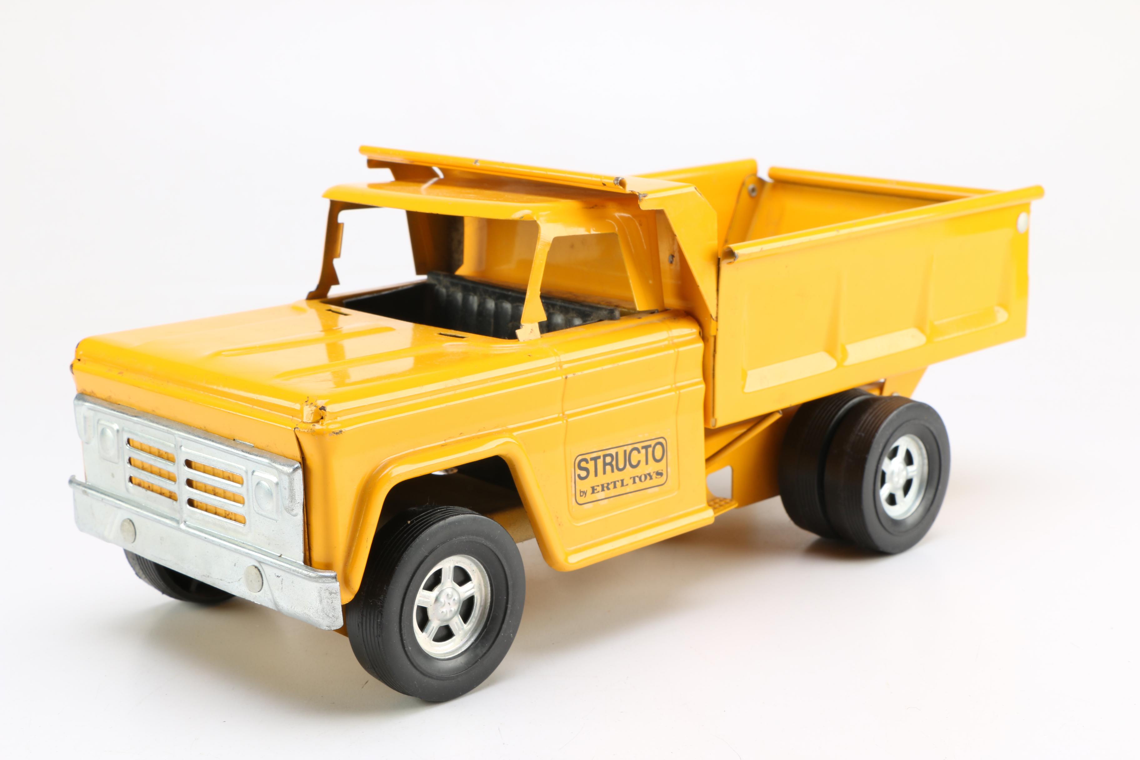Vintage Pressed Metal Toy Trucks