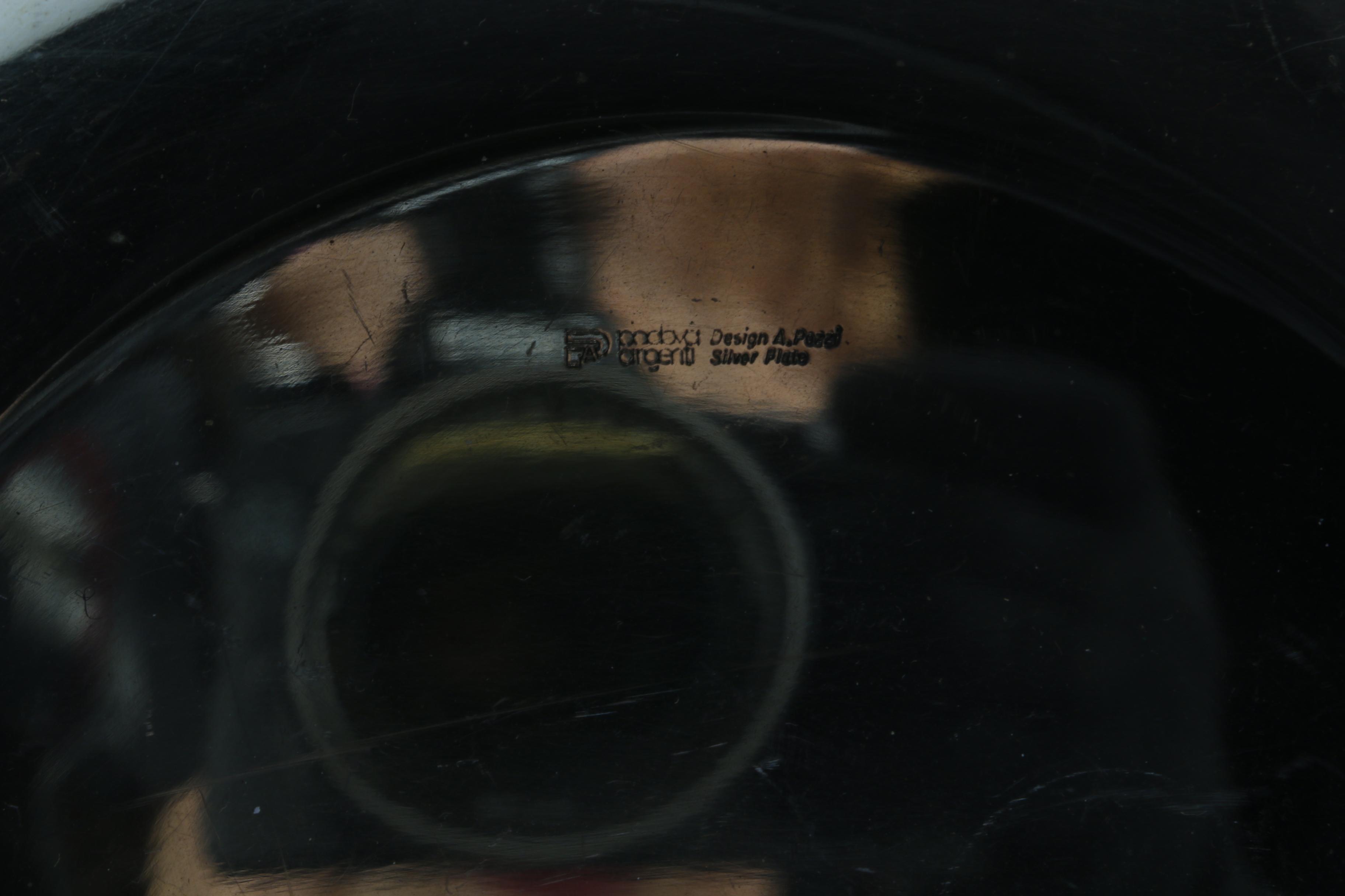 Silver Plated Punch Bowl and Goblet Set