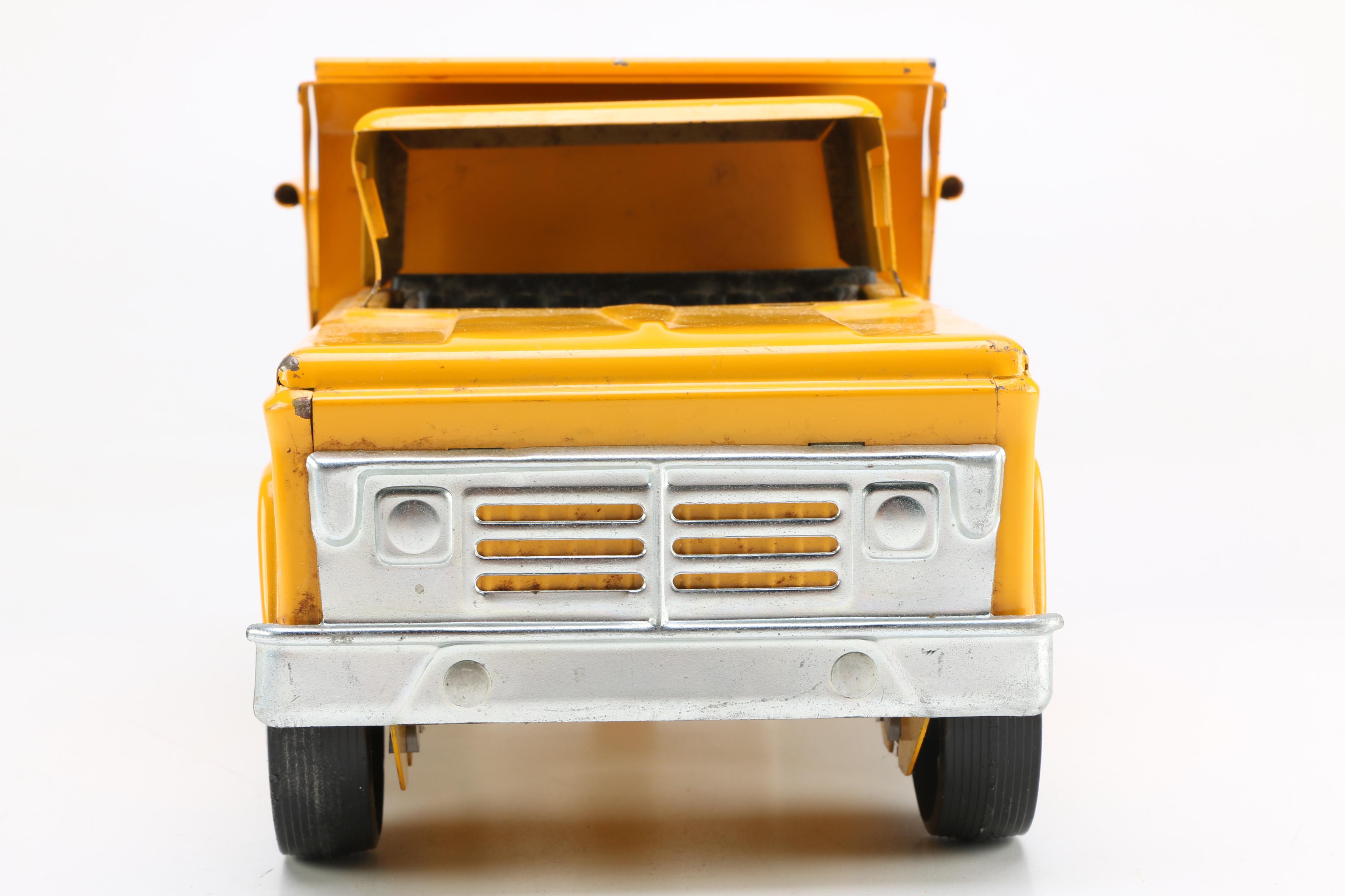 Vintage Pressed Metal Toy Trucks